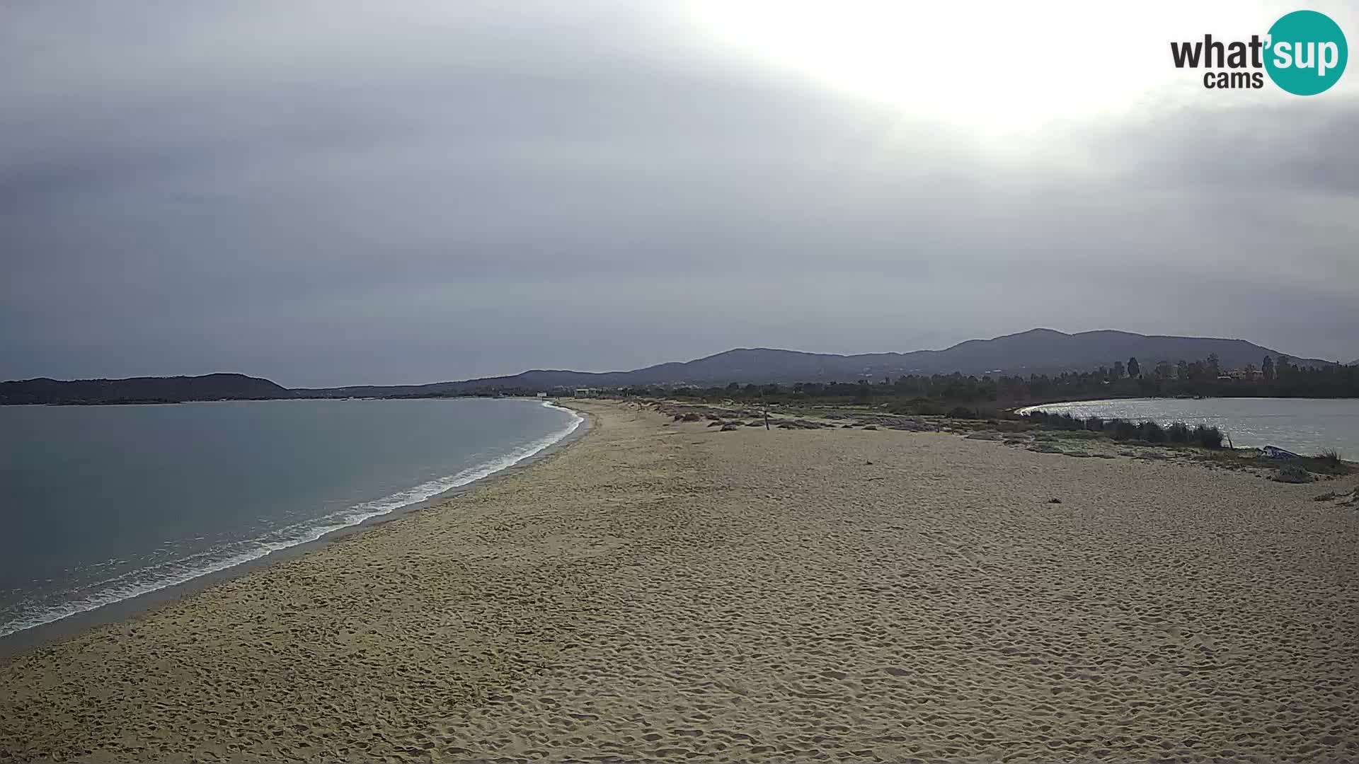 Olbia web kamera plaža Le Saline – Sardinija – Italija