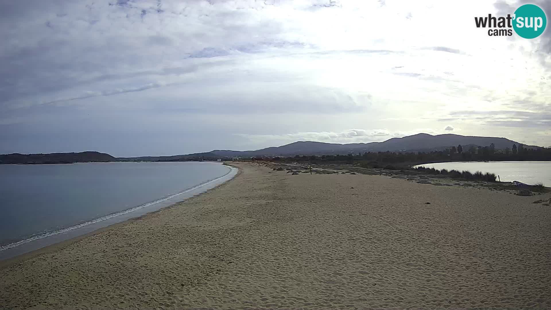 Olbia spletna kamera plaža Le Saline – Sardinija – Italija