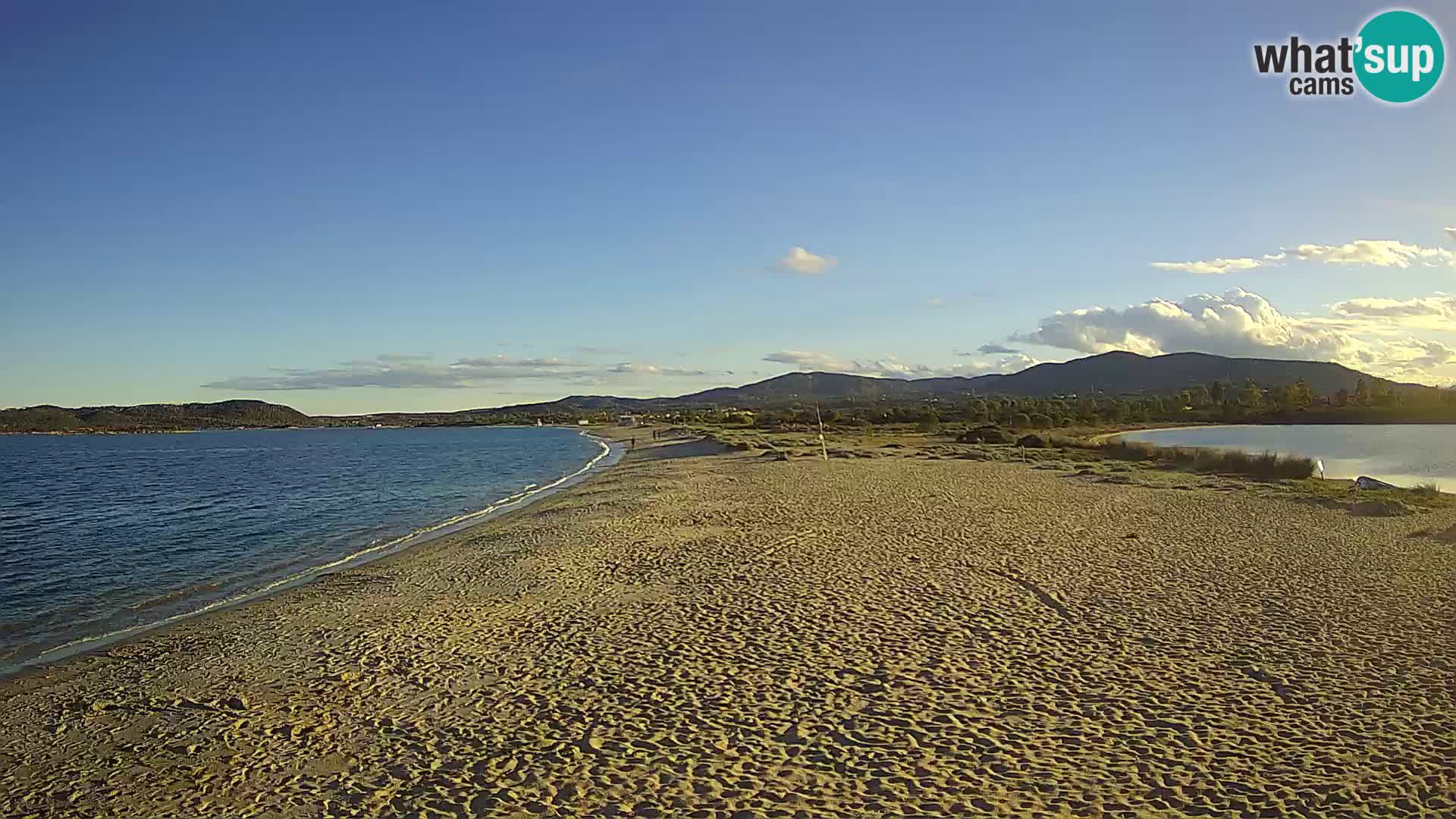 Olbia camera en vivo playa Le Saline – Cerdeña – Italia