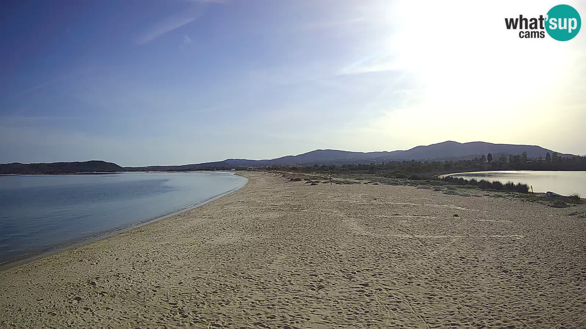 Olbia camera en vivo playa Le Saline – Cerdeña – Italia