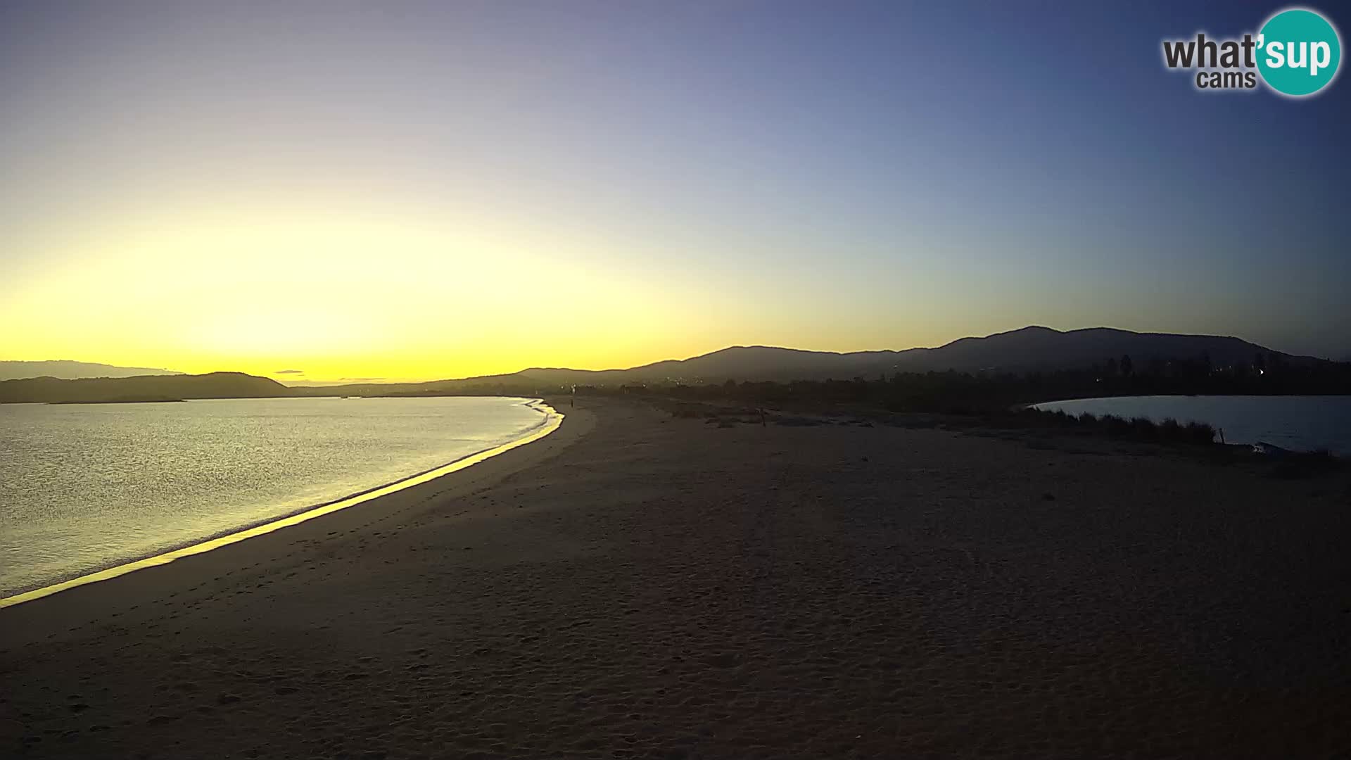 Olbia live webcam spiaggia Le Saline – Sardegna