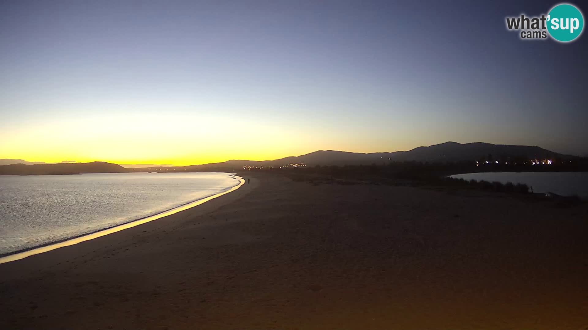 Olbia camera en vivo playa Le Saline – Cerdeña – Italia