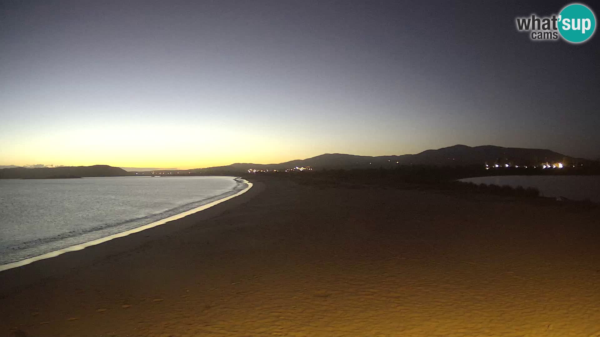 Olbia live webcam Le Saline beach – Sardinia