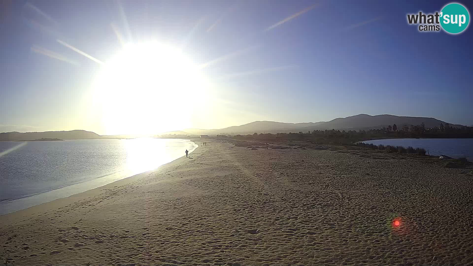 Olbia camera en vivo playa Le Saline – Cerdeña – Italia