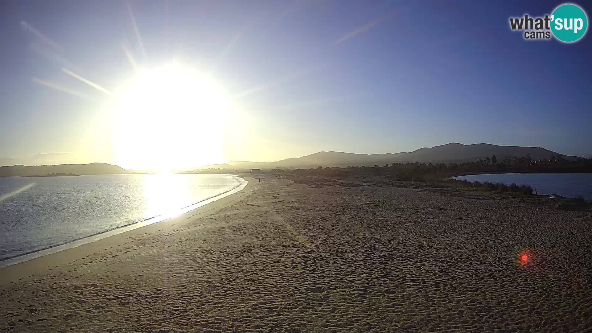 Olbia live webcam spiaggia Le Saline – Sardegna