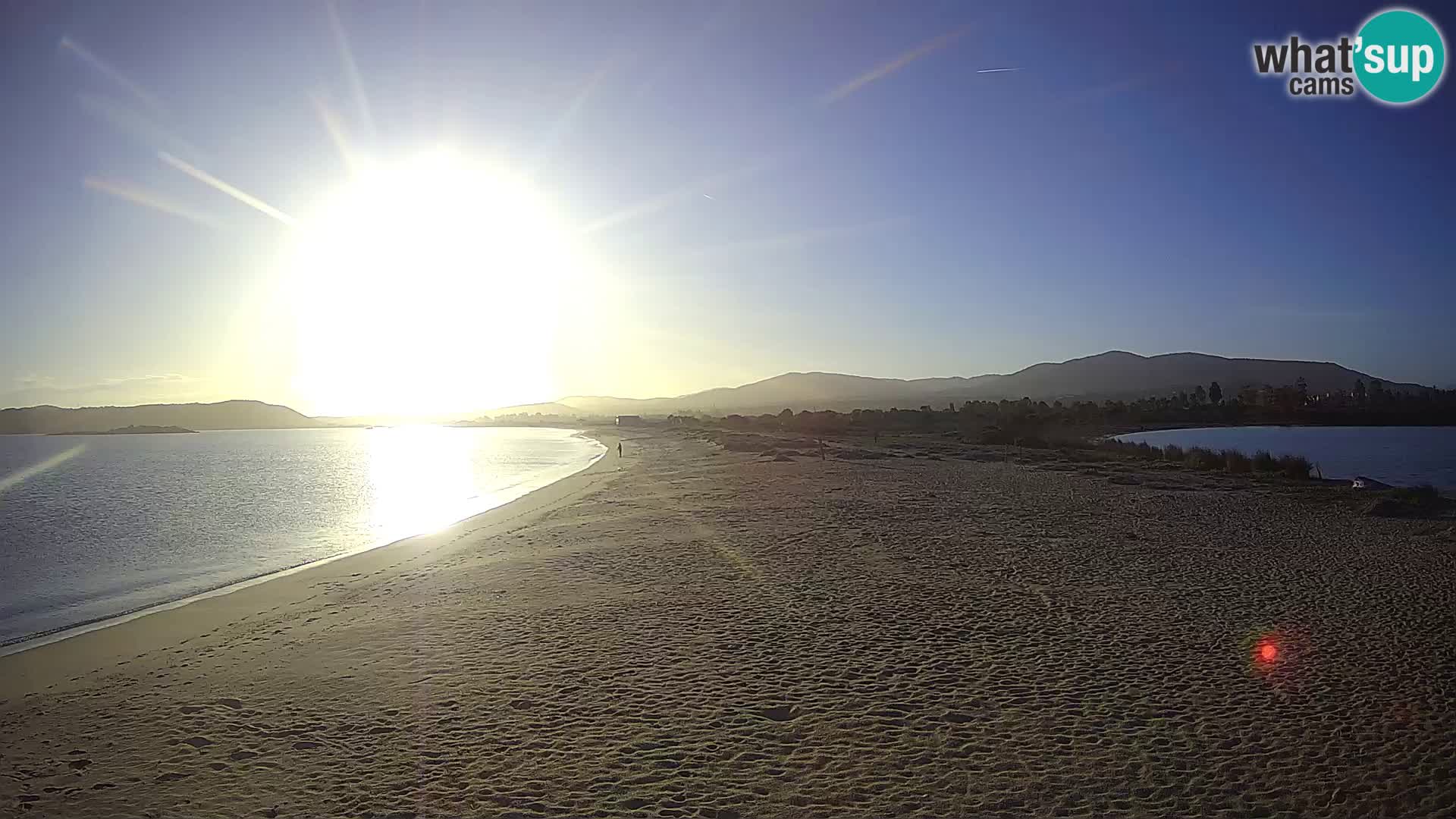 Olbia webcam Le Saline Strand – Sardinien – Italien