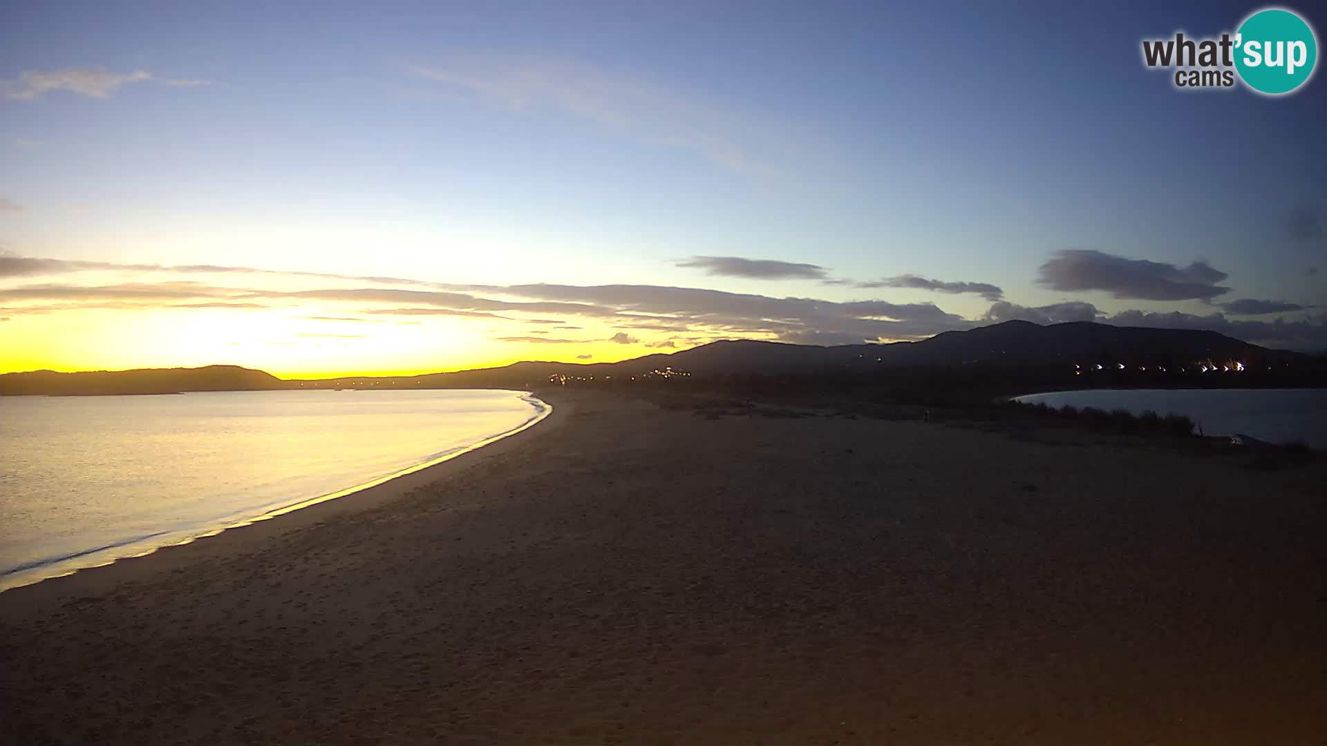 Olbia webcam Le Saline Strand – Sardinien – Italien