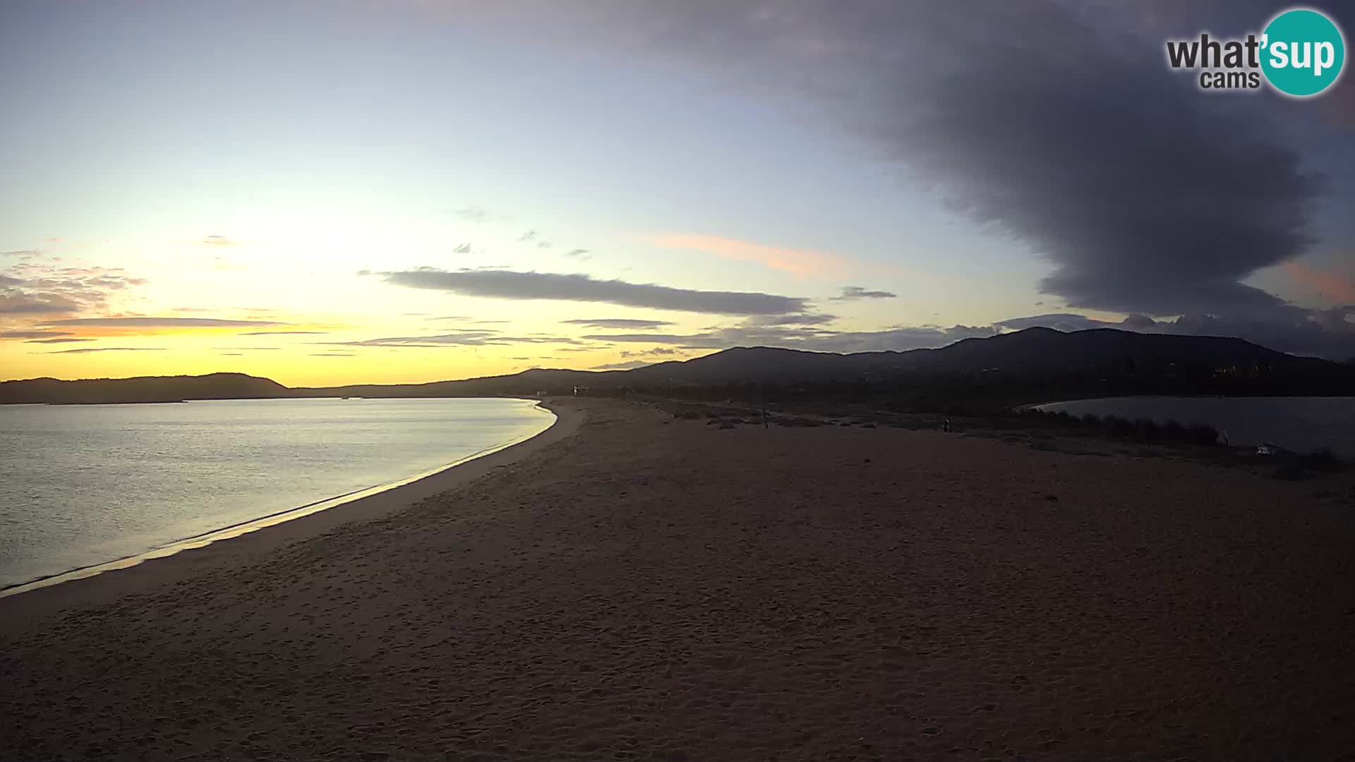 Olbia web kamera plaža Le Saline – Sardinija – Italija