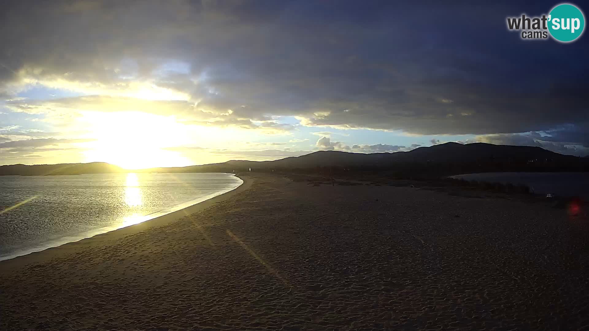 Olbia web kamera plaža Le Saline – Sardinija – Italija