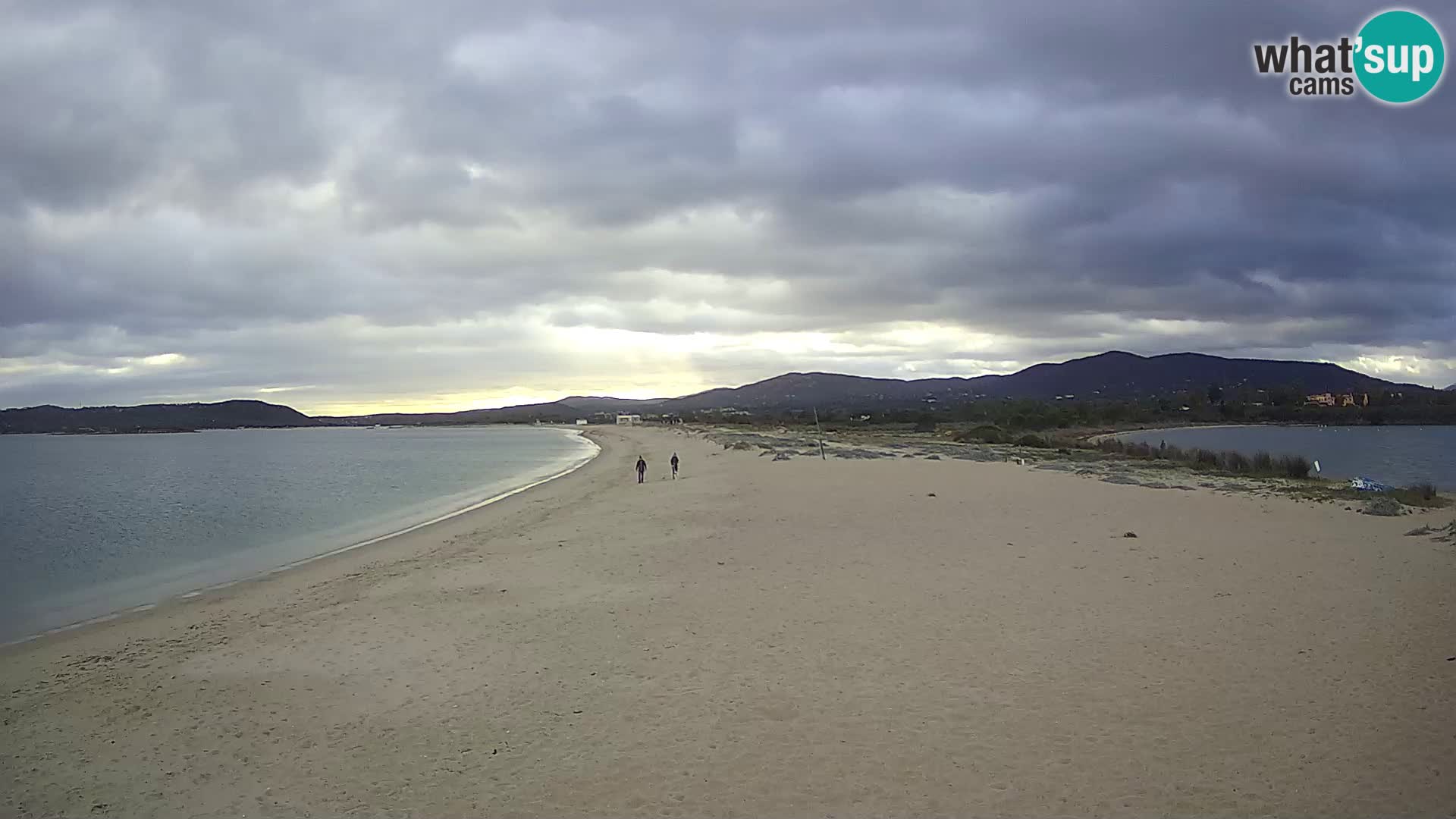 Olbia spletna kamera plaža Le Saline – Sardinija – Italija