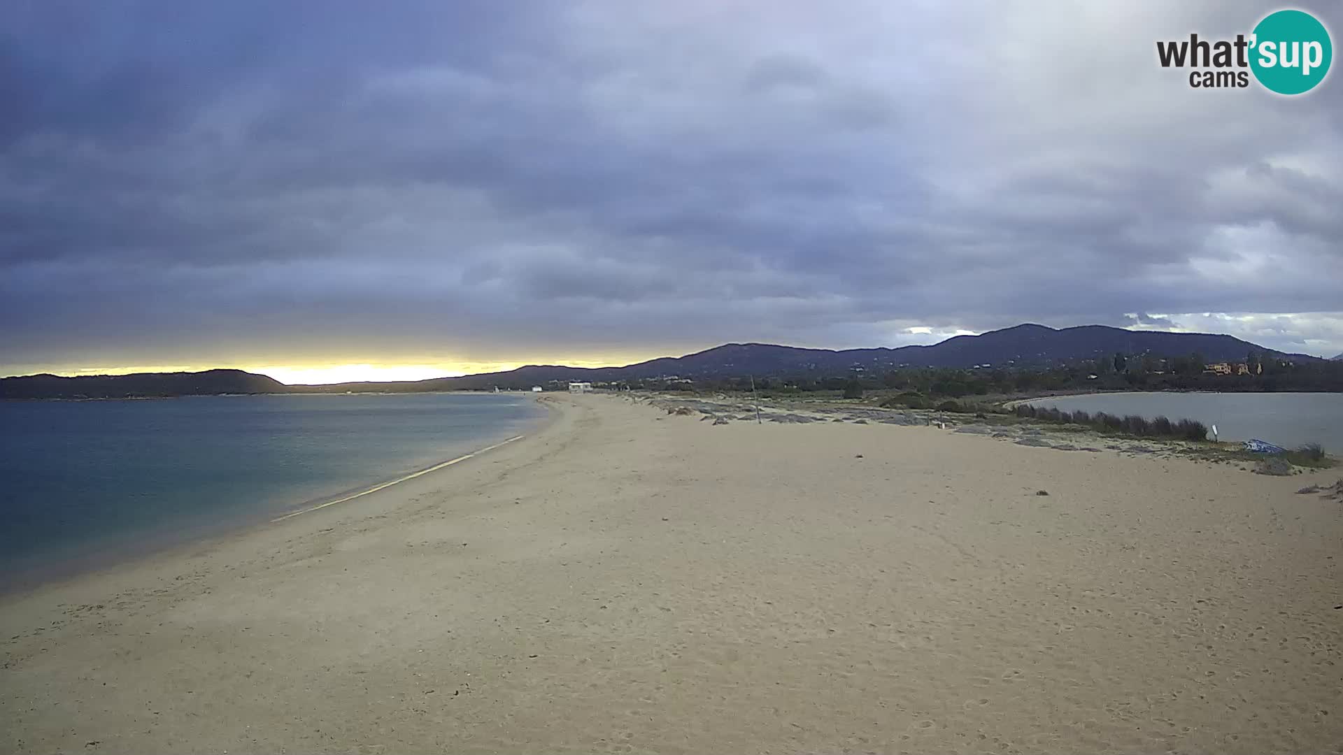 Olbia webcam Le Saline Strand – Sardinien – Italien