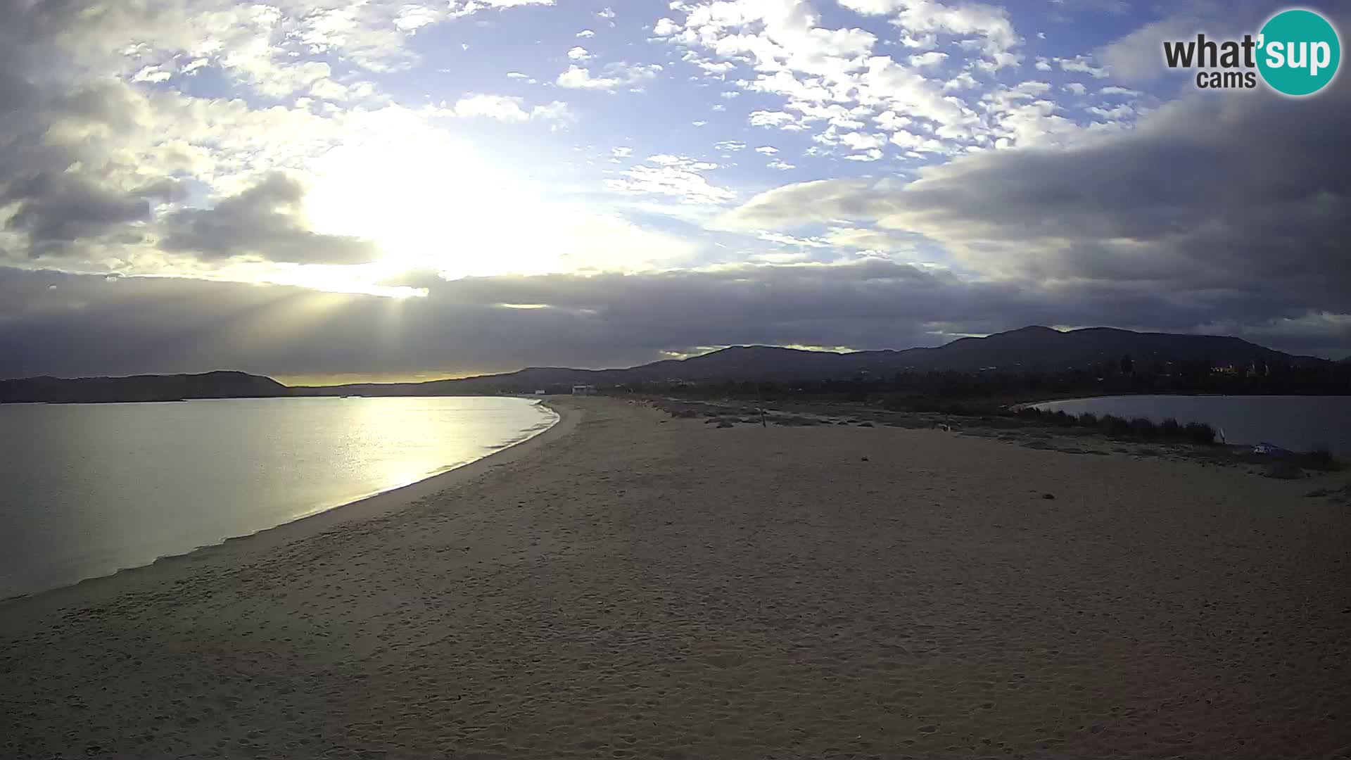 Olbia camera en vivo playa Le Saline – Cerdeña – Italia