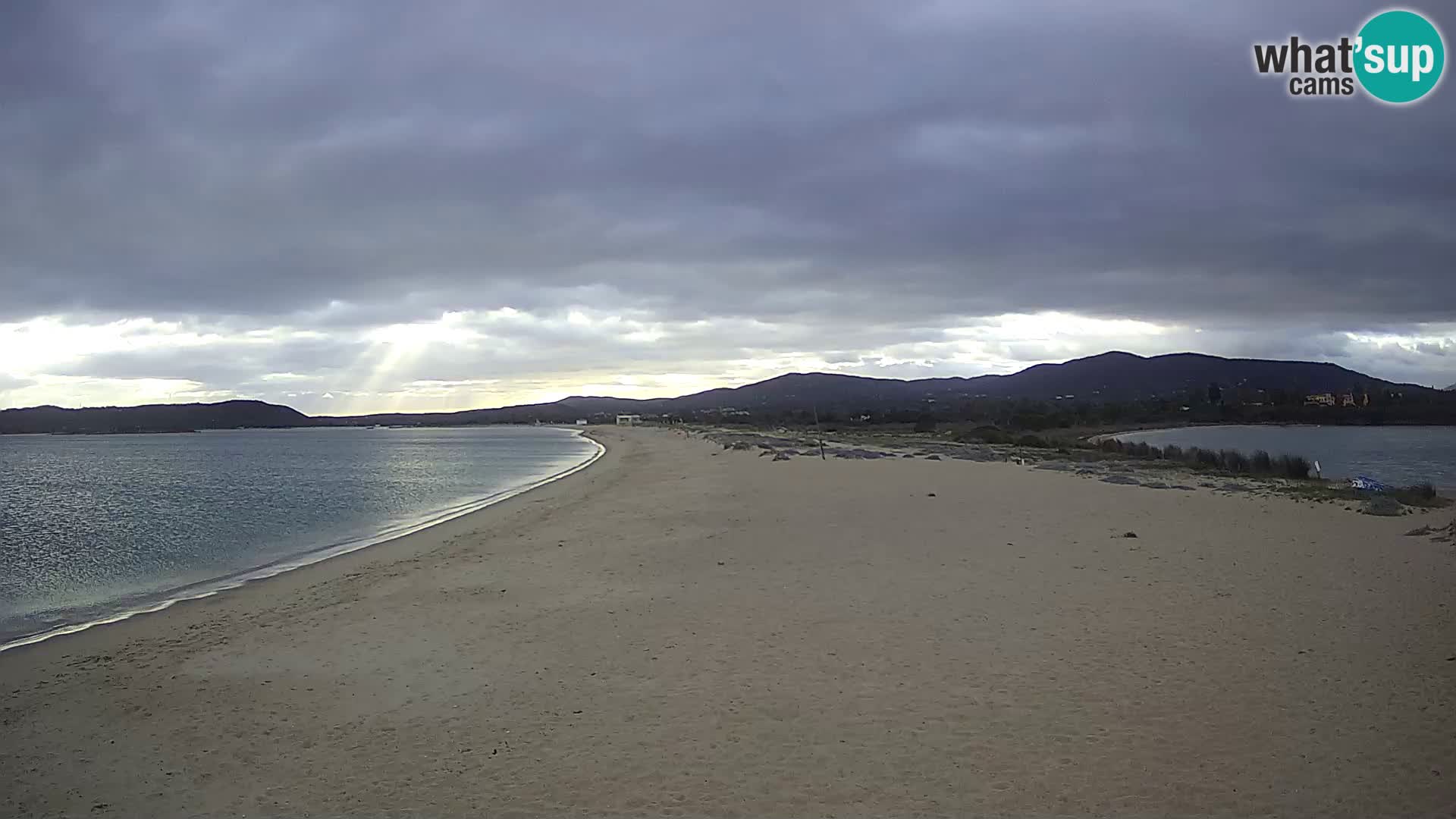 Olbia live webcam spiaggia Le Saline – Sardegna