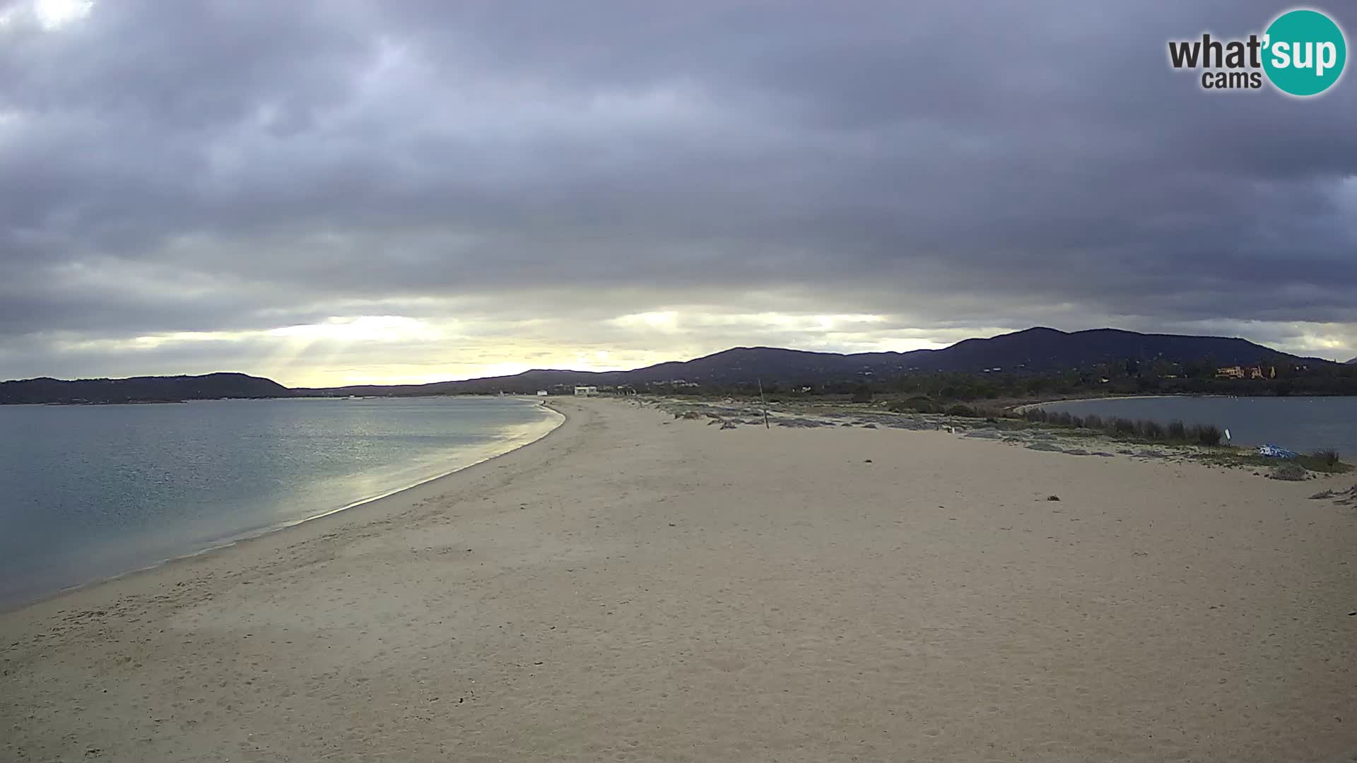 Olbia live webcam spiaggia Le Saline – Sardegna