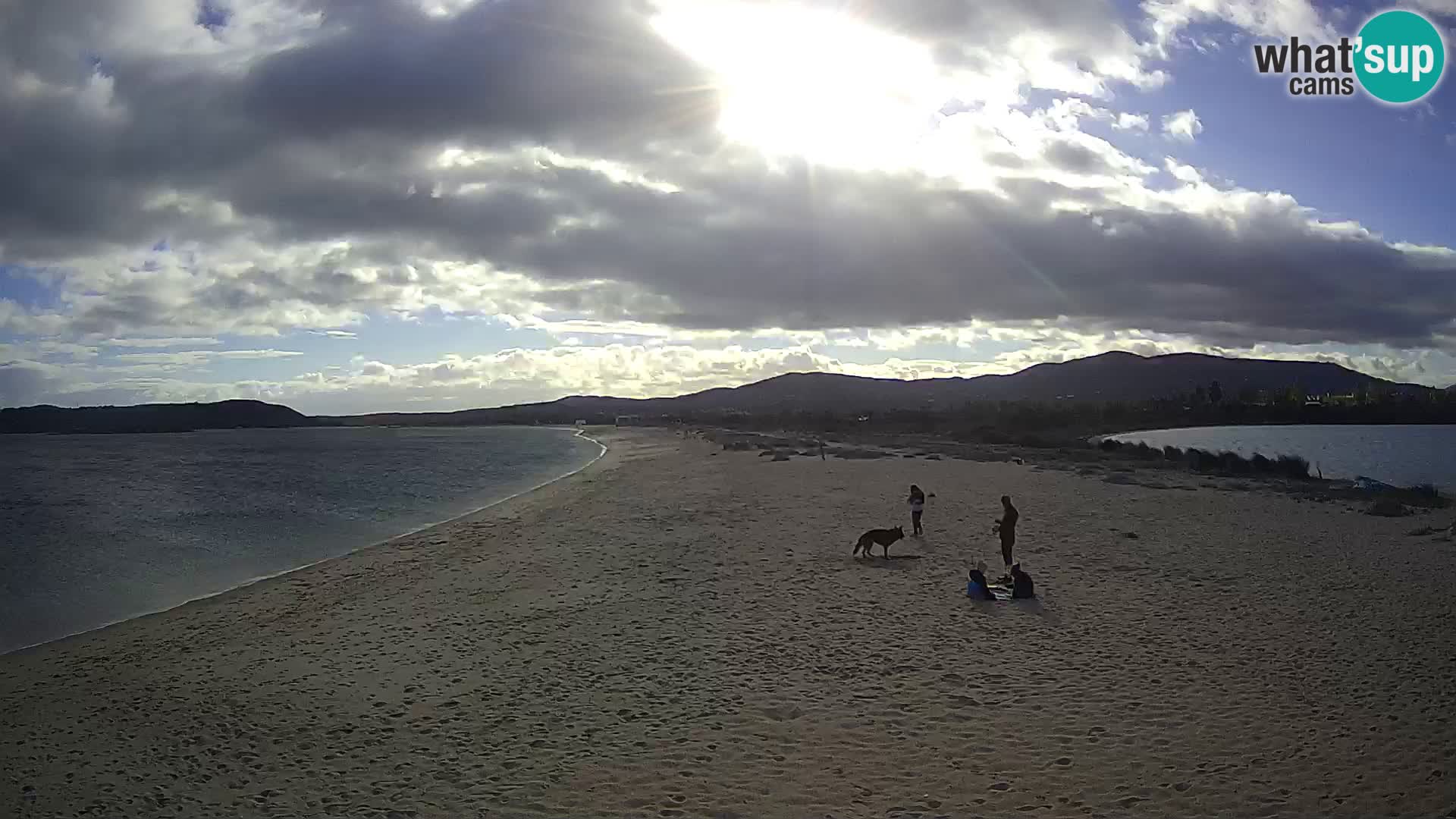 Olbia web kamera plaža Le Saline – Sardinija – Italija