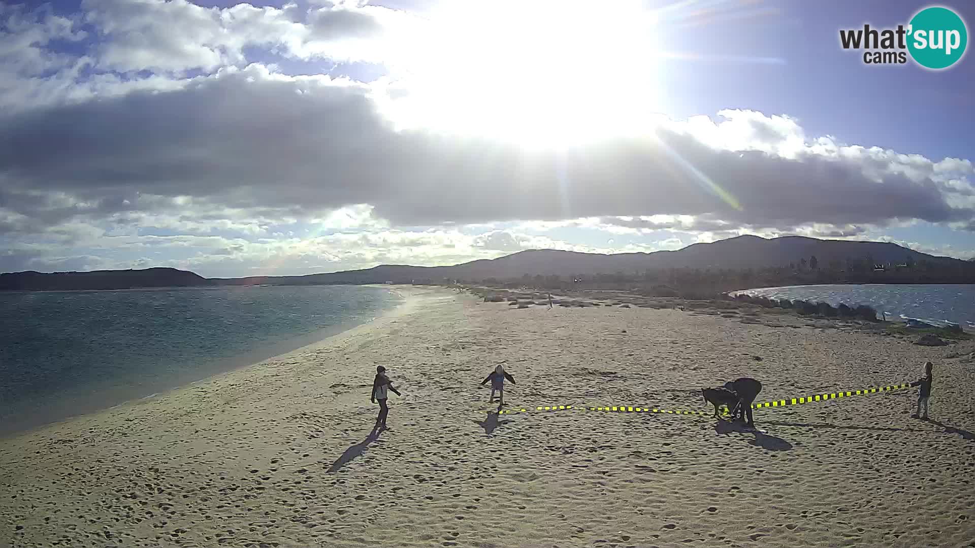 Olbia web kamera plaža Le Saline – Sardinija – Italija