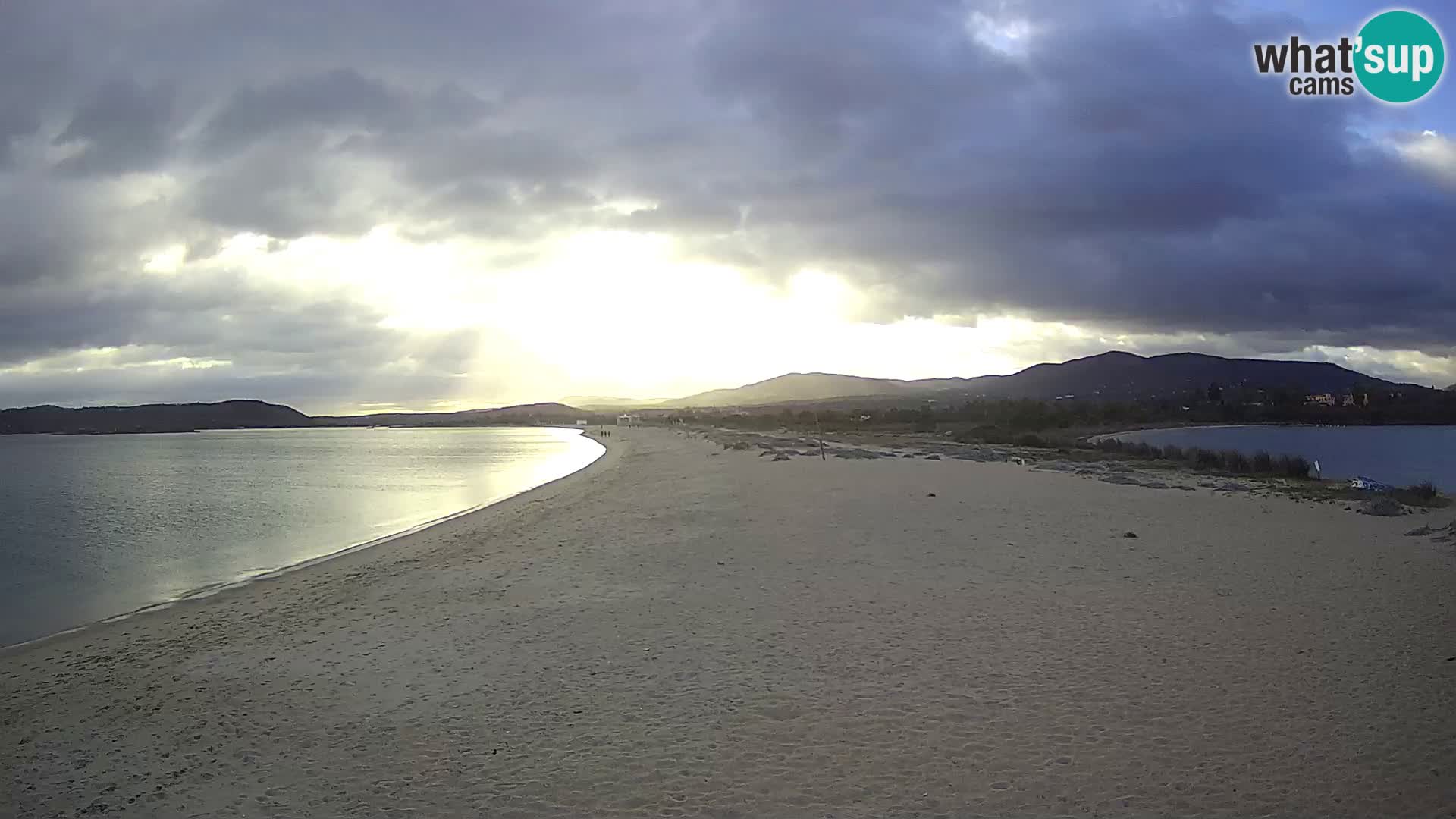 Olbia live webcam spiaggia Le Saline – Sardegna