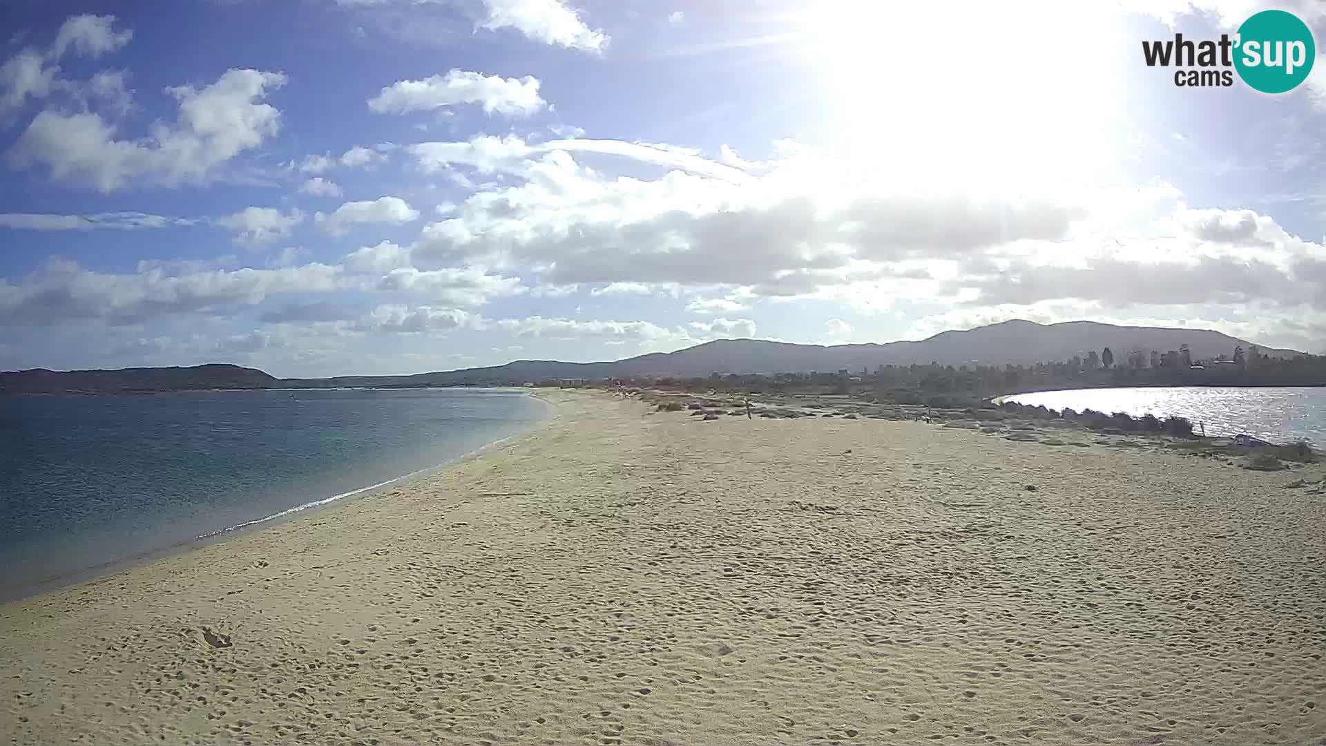 Olbia live webcam spiaggia Le Saline – Sardegna