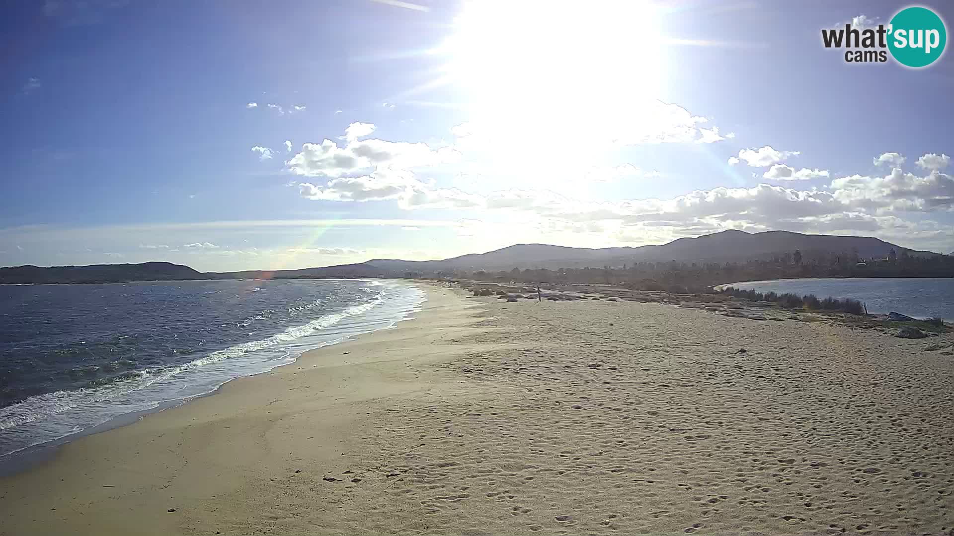 Olbia live webcam Le Saline beach – Sardinia