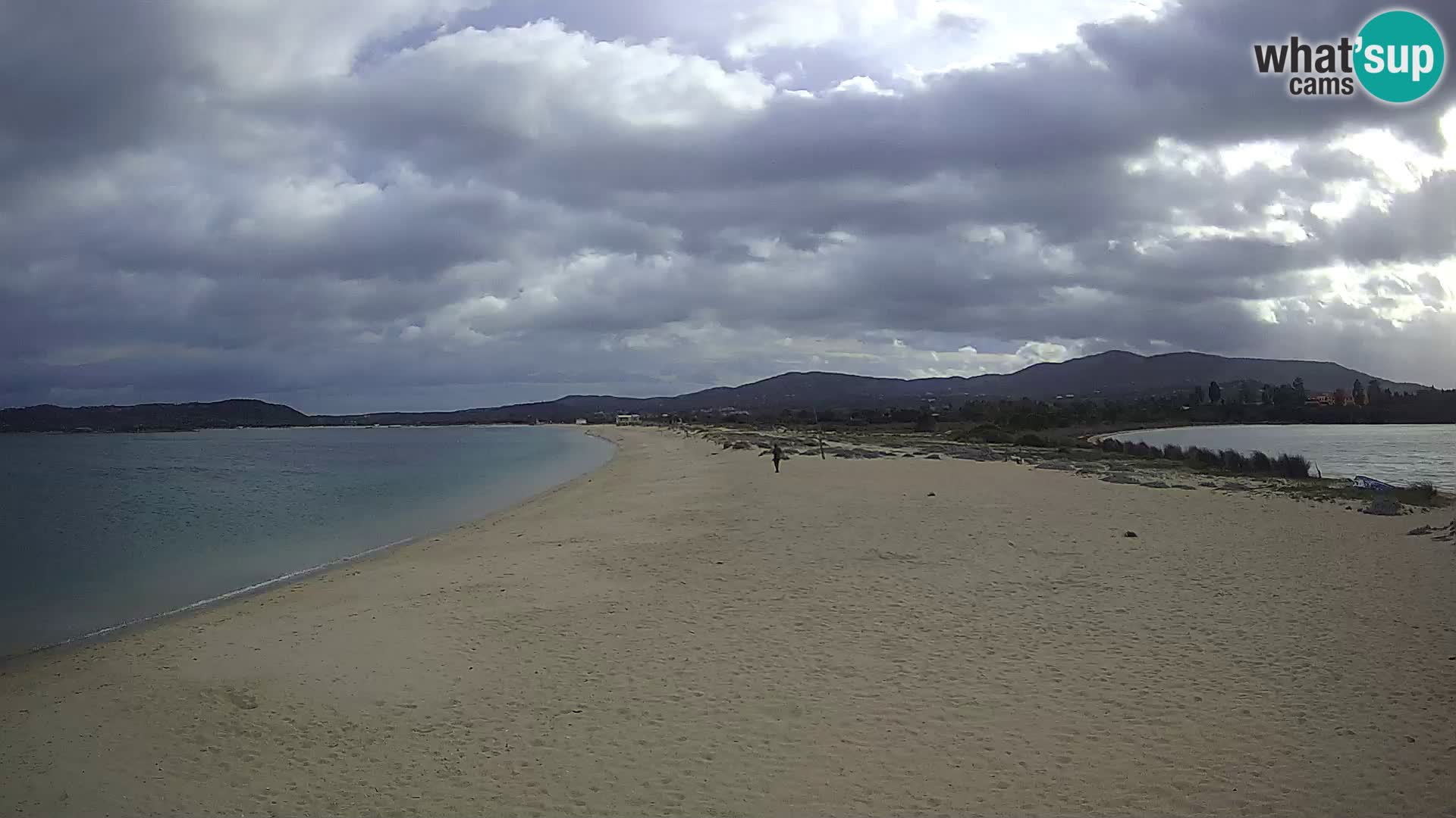 Olbia camera en vivo playa Le Saline – Cerdeña – Italia