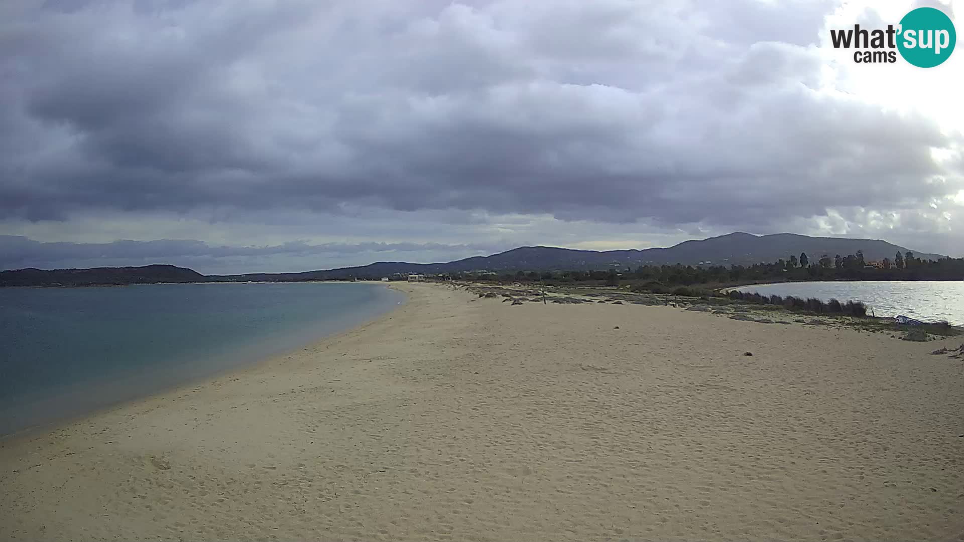 Olbia web kamera plaža Le Saline – Sardinija – Italija