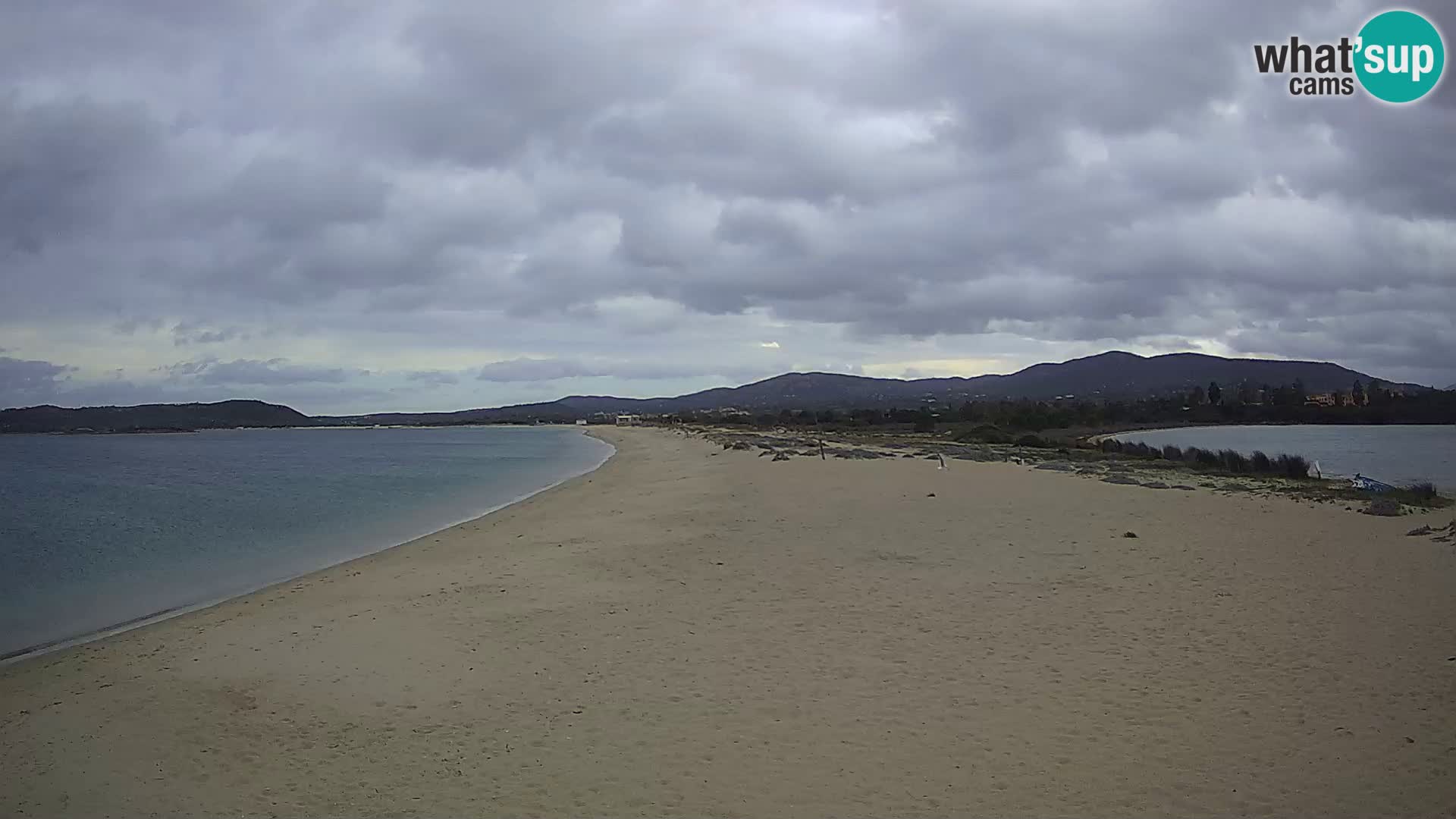 Olbia live webcam Le Saline beach – Sardinia