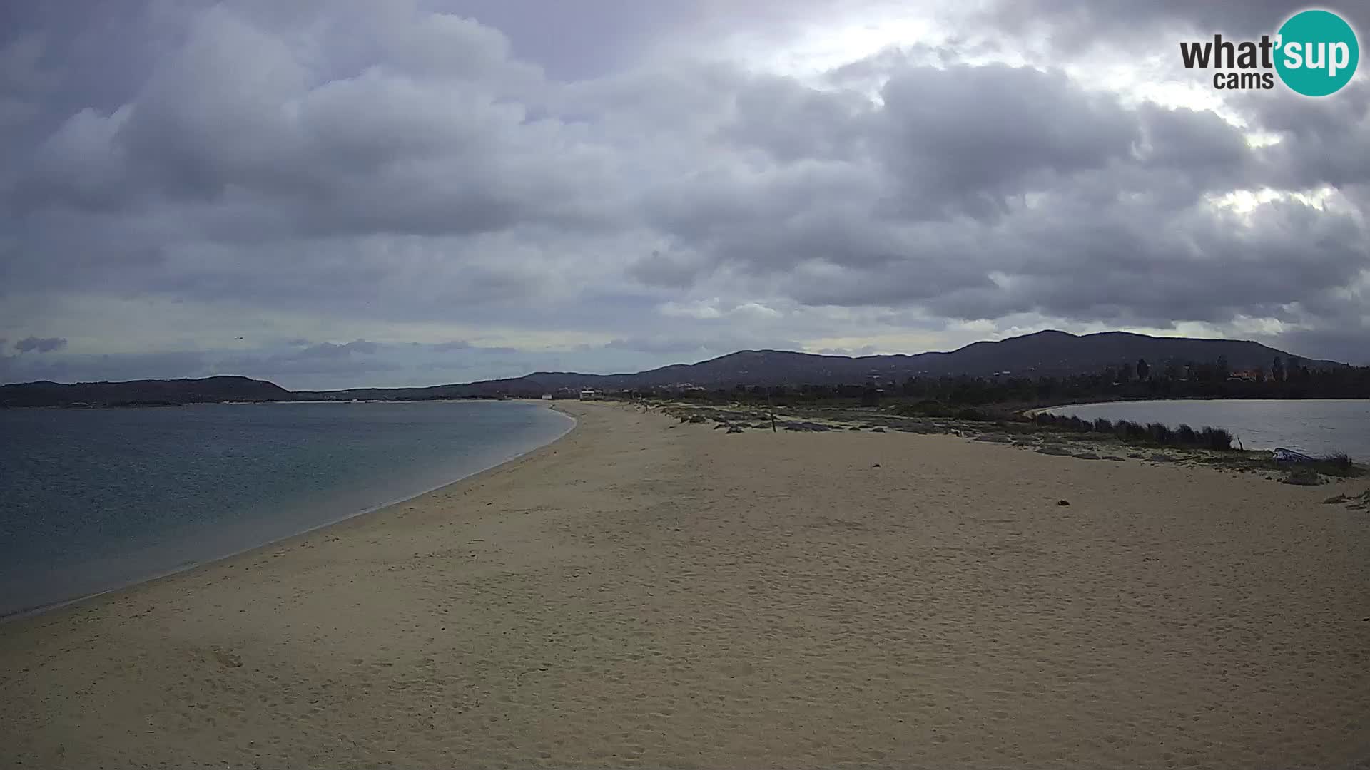 Olbia spletna kamera plaža Le Saline – Sardinija – Italija