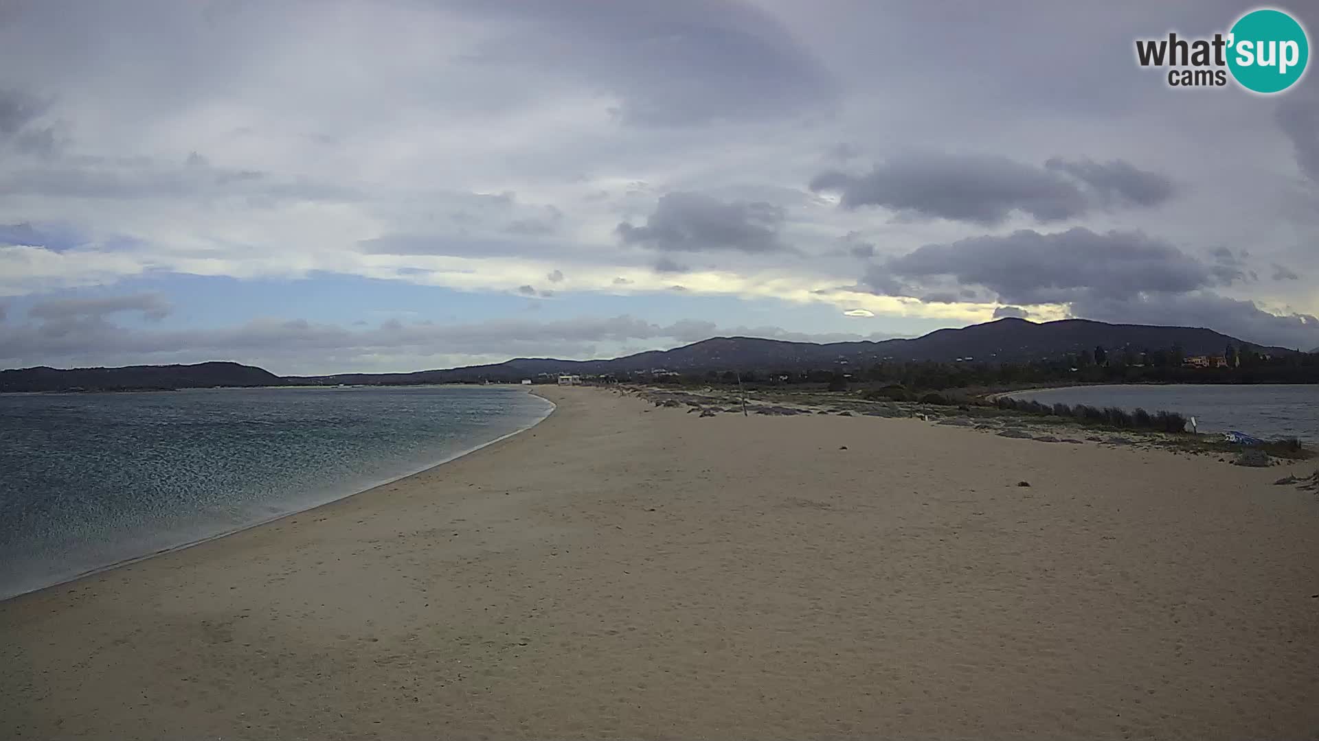 Olbia spletna kamera plaža Le Saline – Sardinija – Italija