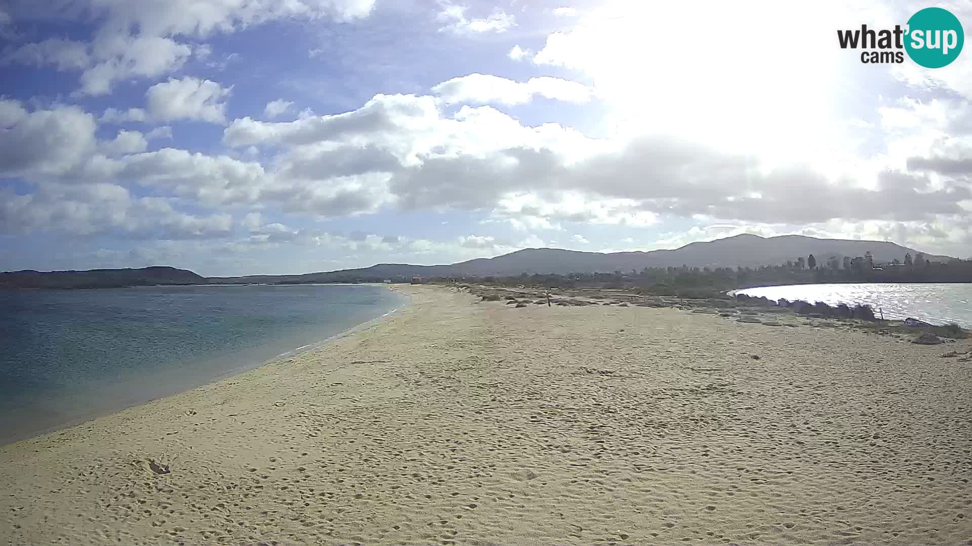 Olbia live webcam Le Saline beach – Sardinia