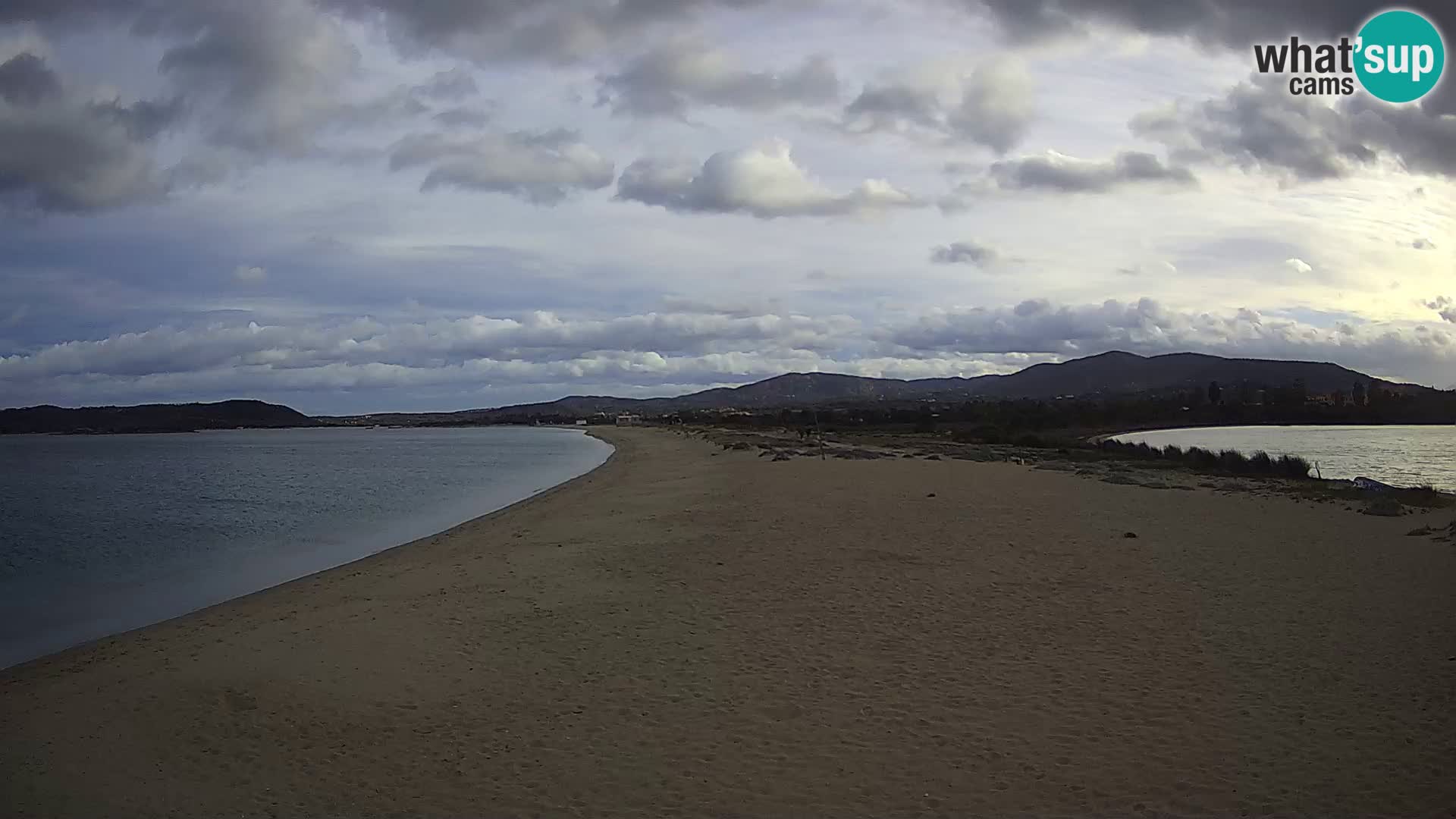 Olbia camera en vivo playa Le Saline – Cerdeña – Italia