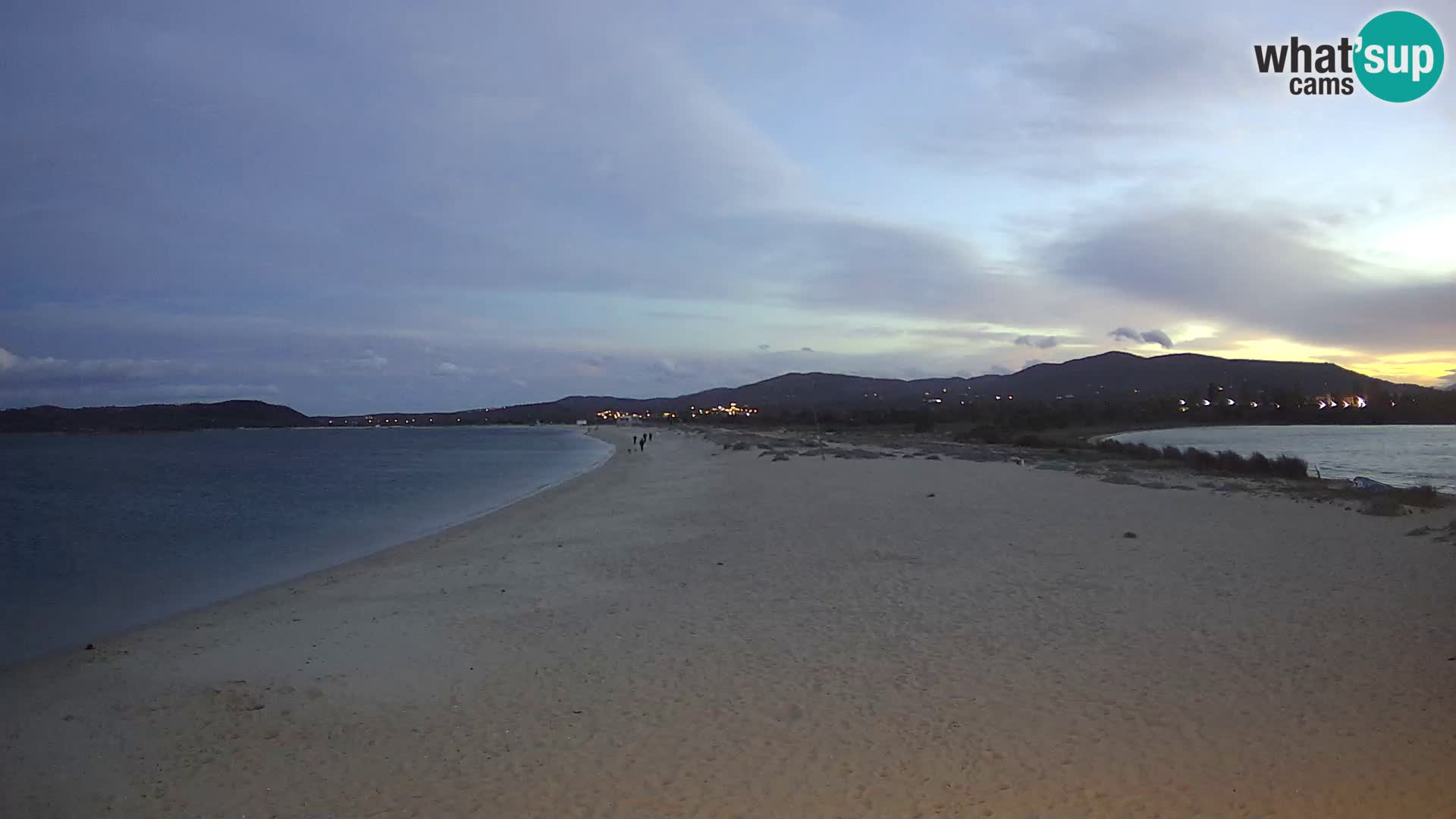 Olbia spletna kamera plaža Le Saline – Sardinija – Italija