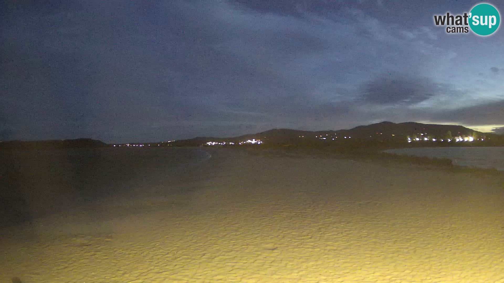 Olbia camera en vivo playa Le Saline – Cerdeña – Italia