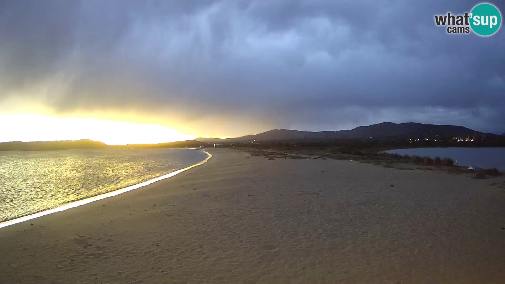 Olbia spletna kamera plaža Le Saline – Sardinija – Italija