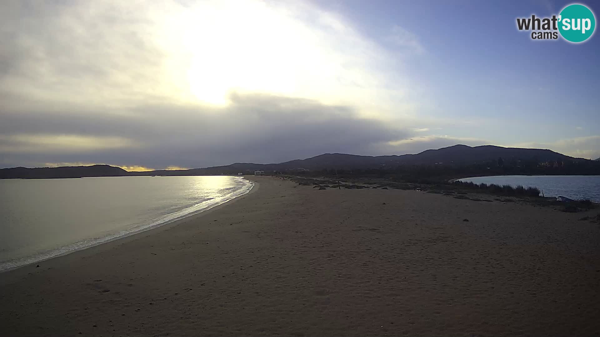 Olbia live webcam Le Saline beach – Sardinia