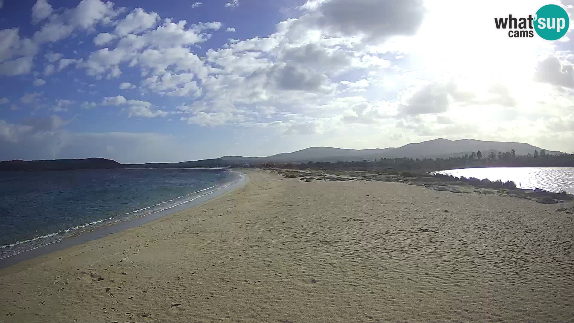 Olbia webcam Le Saline Strand – Sardinien – Italien