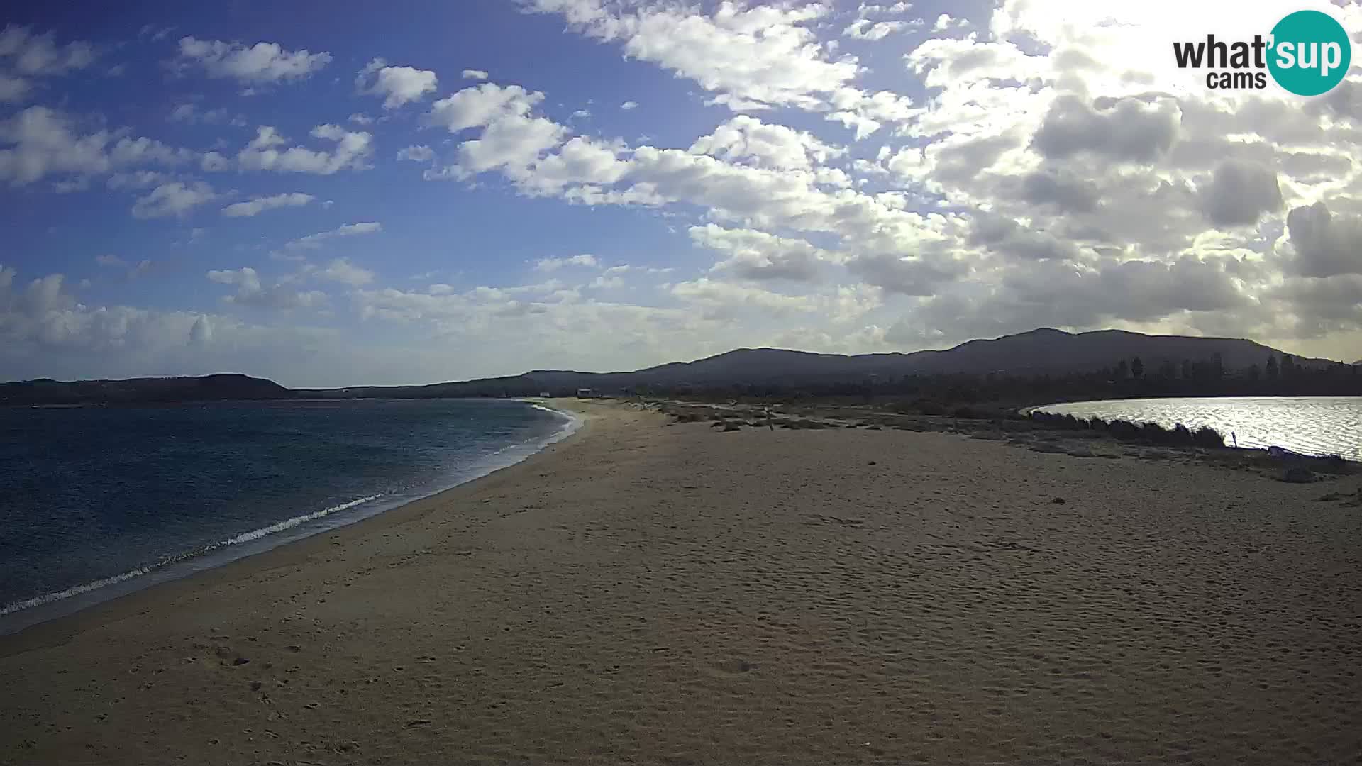 Olbia camera en vivo playa Le Saline – Cerdeña – Italia