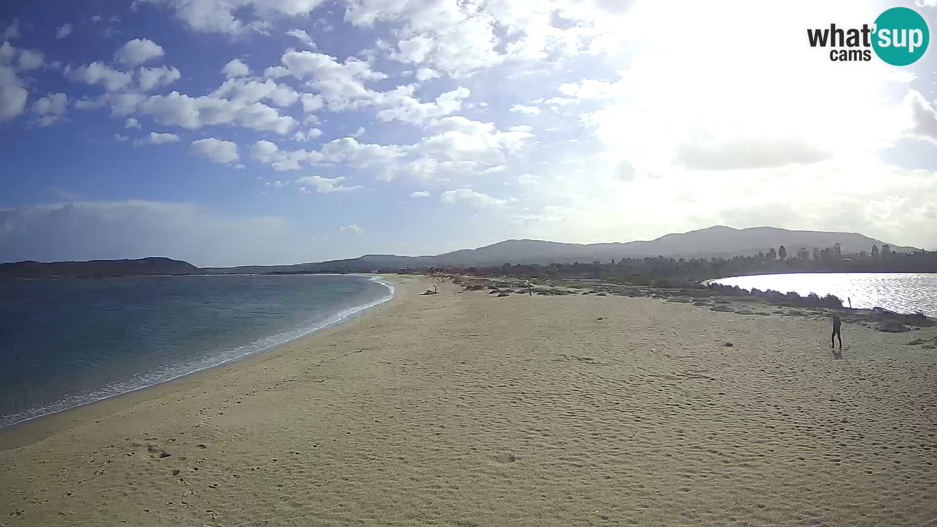 Olbia spletna kamera plaža Le Saline – Sardinija – Italija