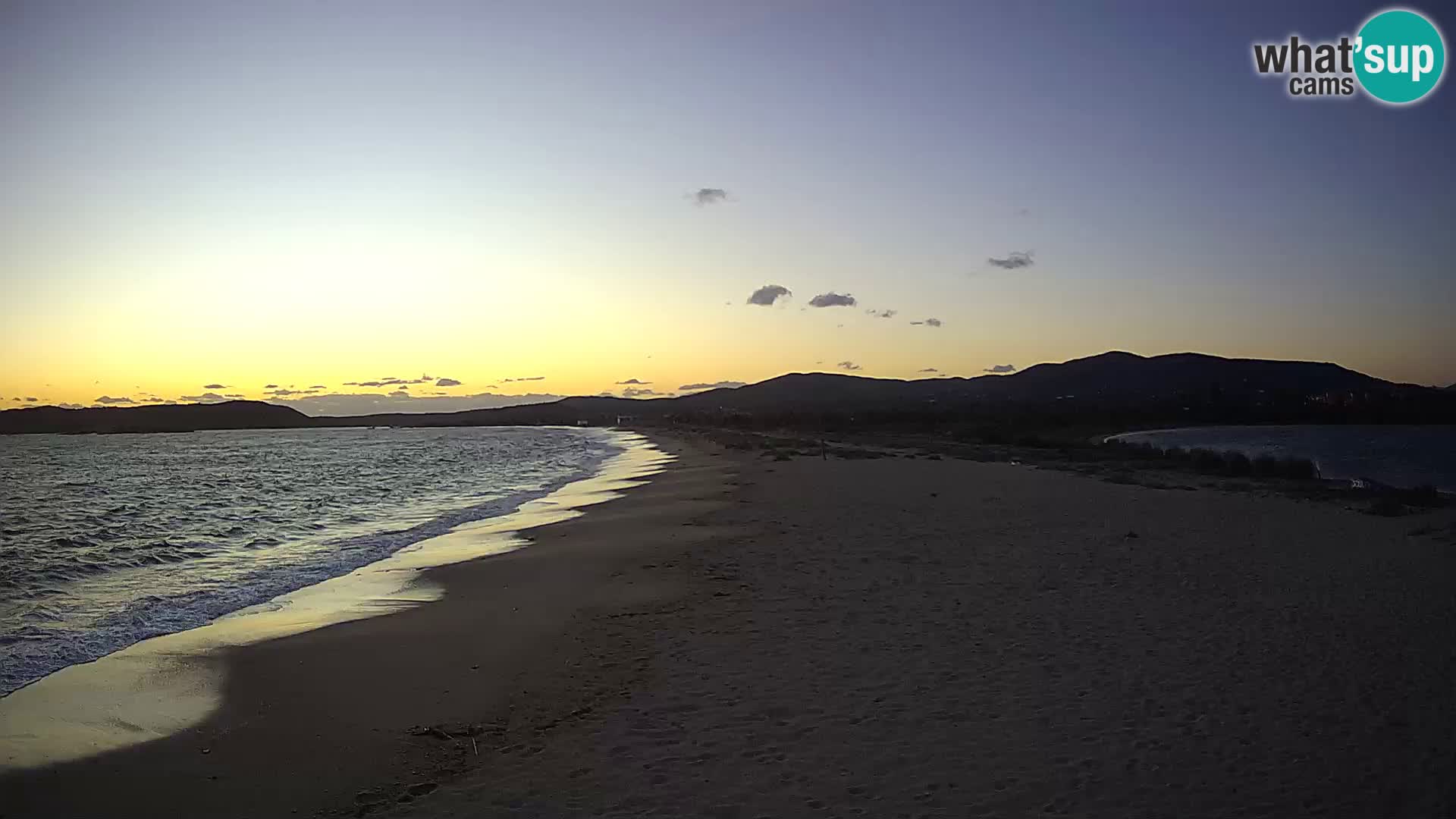 Olbia camera en vivo playa Le Saline – Cerdeña – Italia