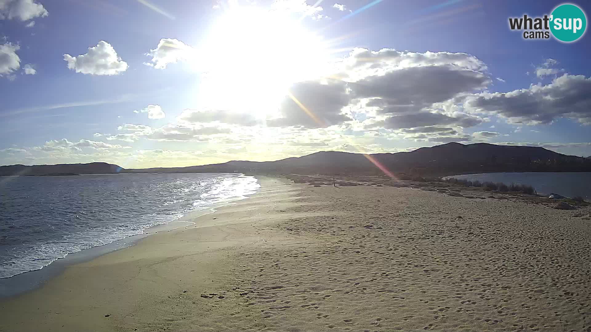 Olbia webcam Le Saline Strand – Sardinien – Italien