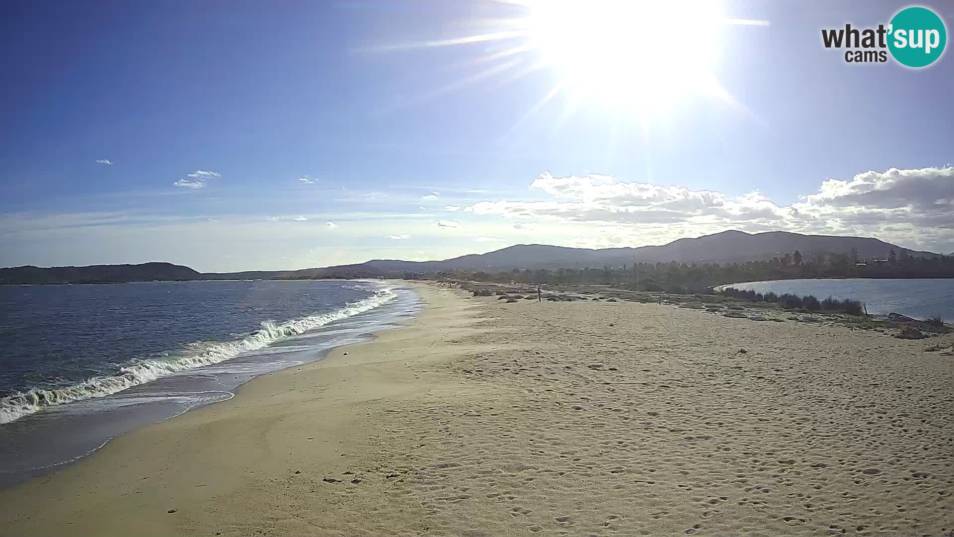 Olbia live webcam spiaggia Le Saline – Sardegna