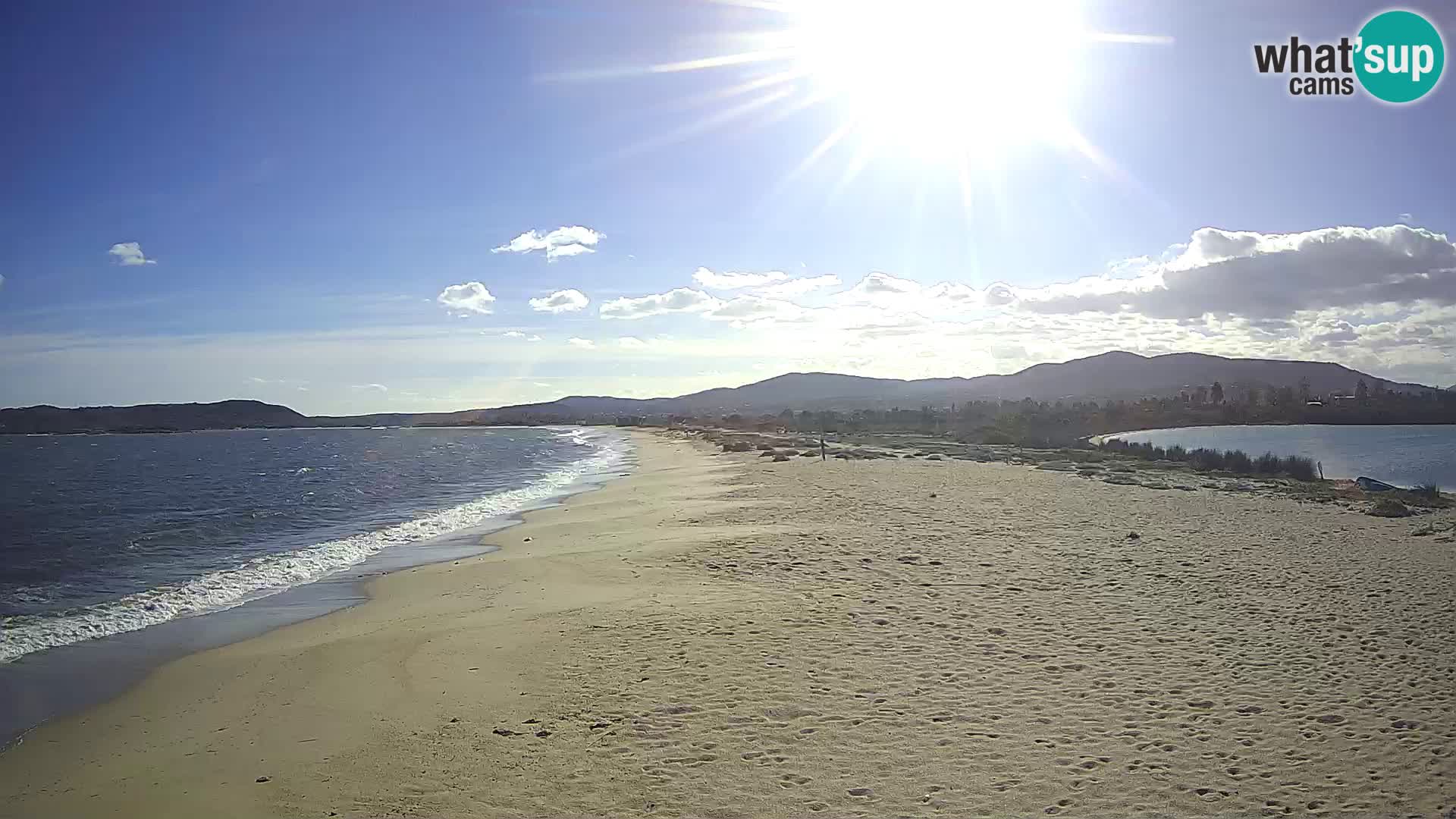 Olbia live webcam spiaggia Le Saline – Sardegna