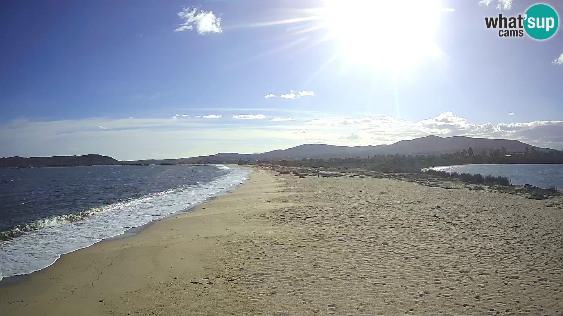 Olbia camera en vivo playa Le Saline – Cerdeña – Italia