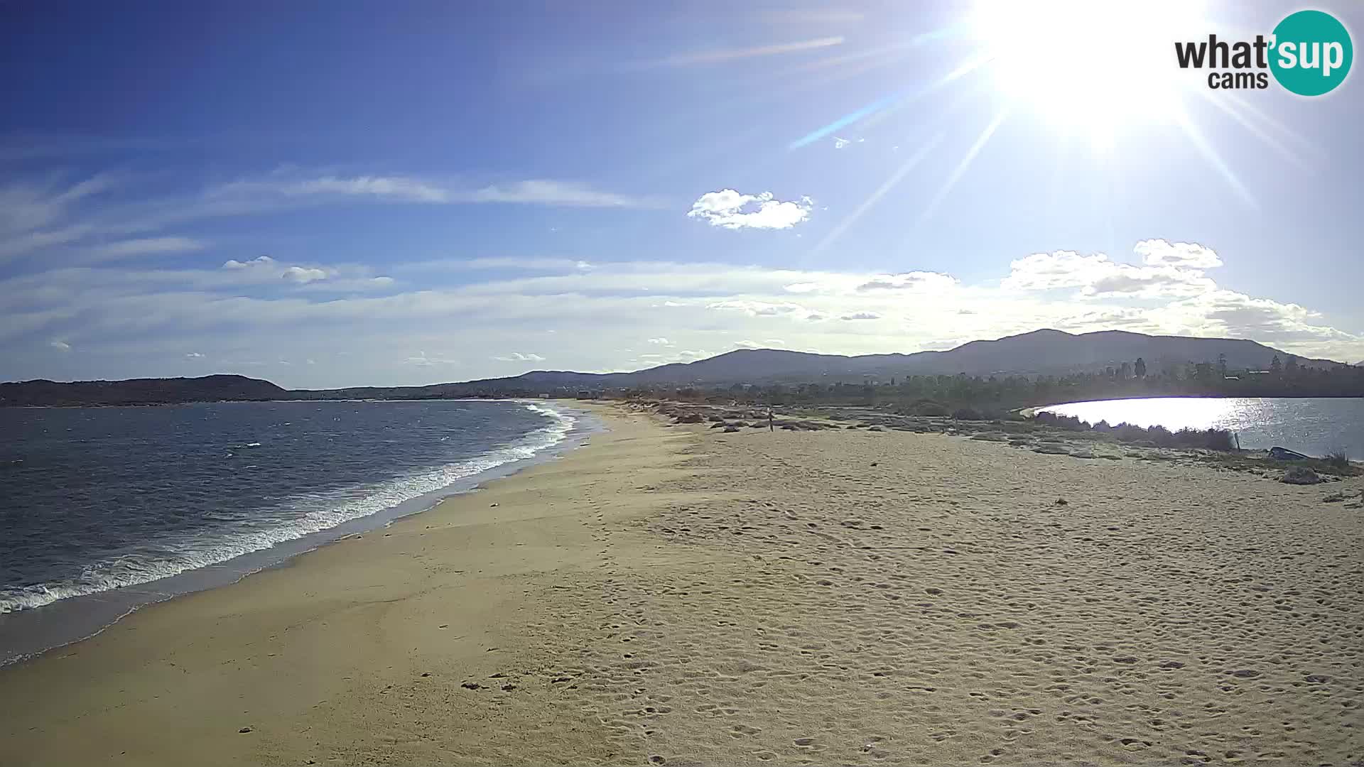 Olbia webcam Le Saline Strand – Sardinien – Italien