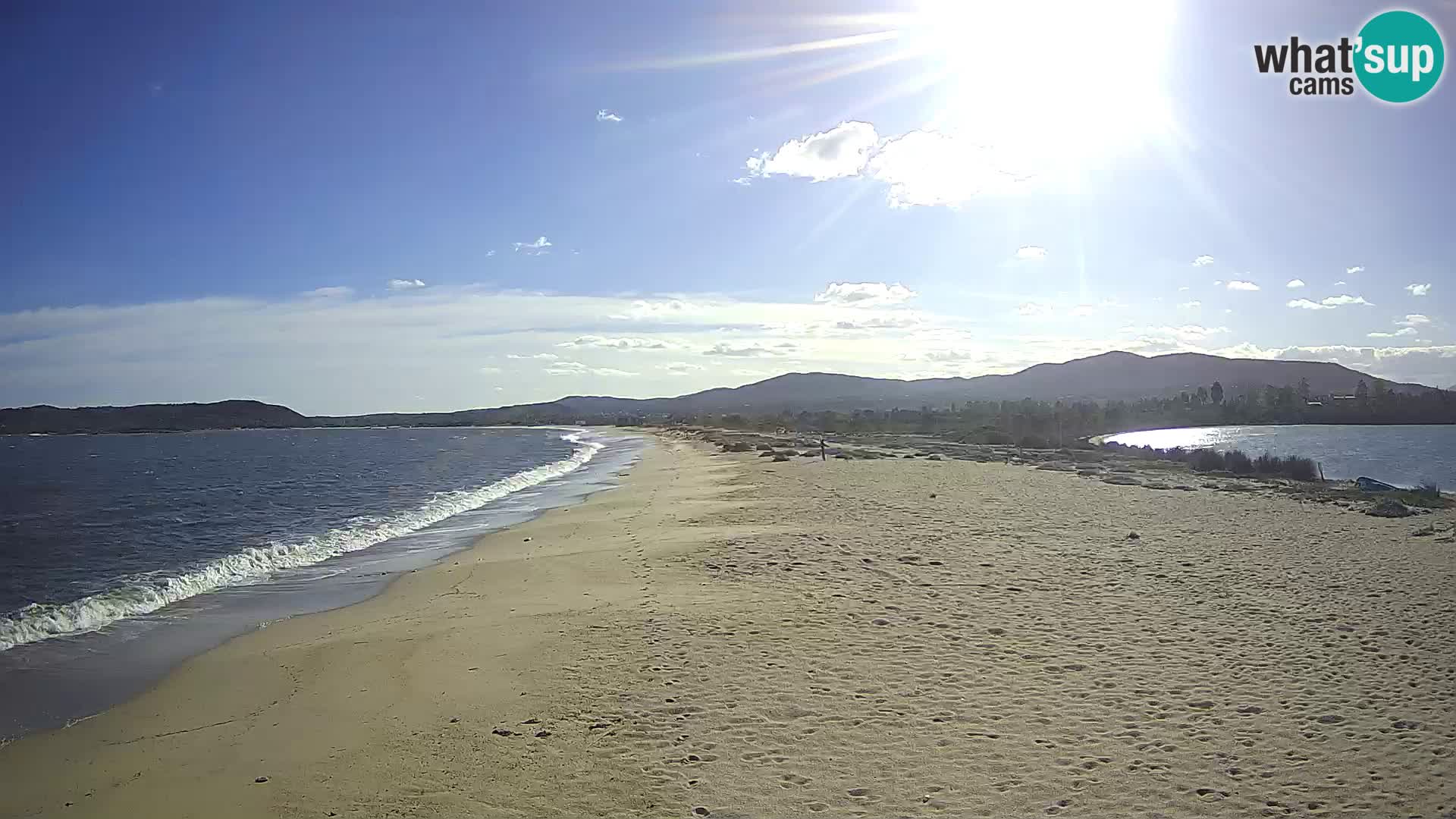 Olbia live webcam spiaggia Le Saline – Sardegna