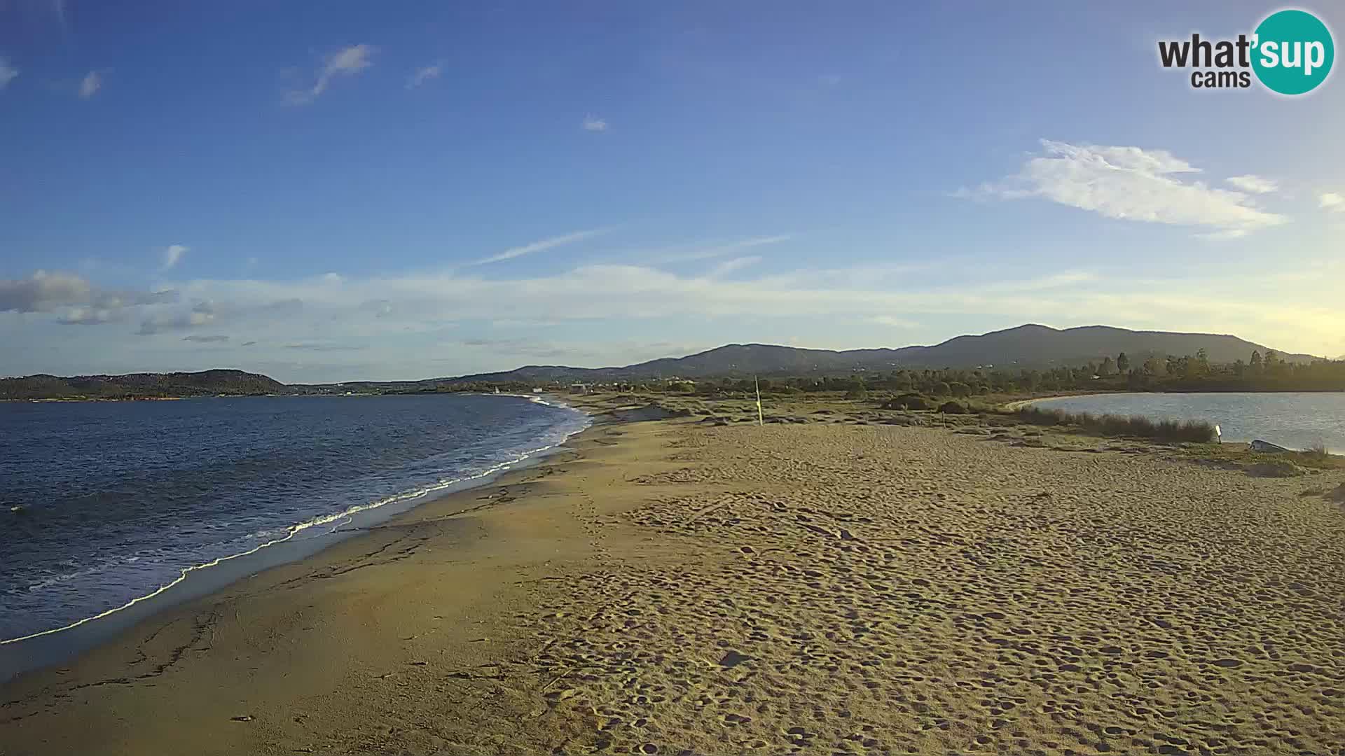 Olbia live webcam Le Saline beach – Sardinia