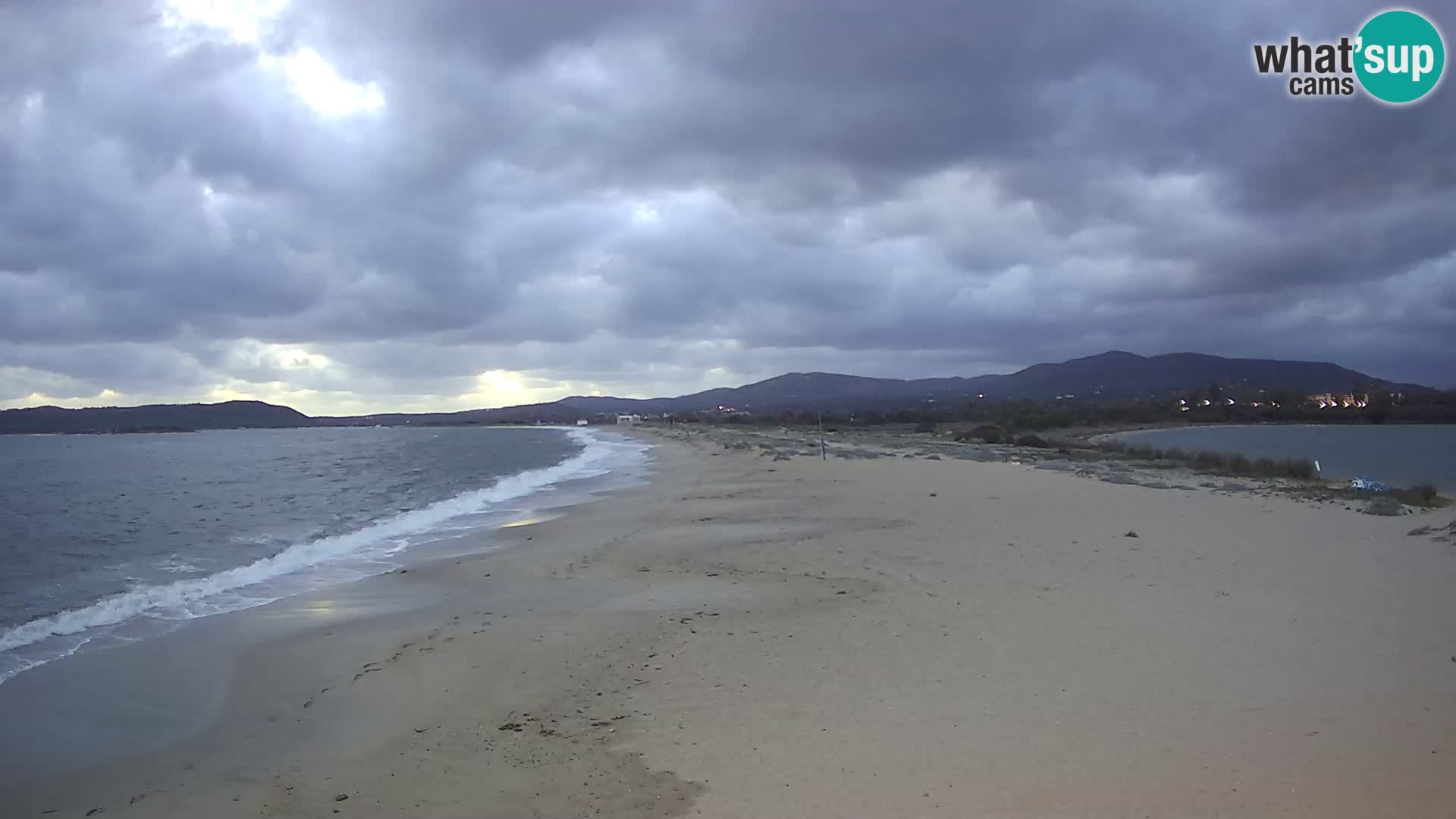 Olbia spletna kamera plaža Le Saline – Sardinija – Italija