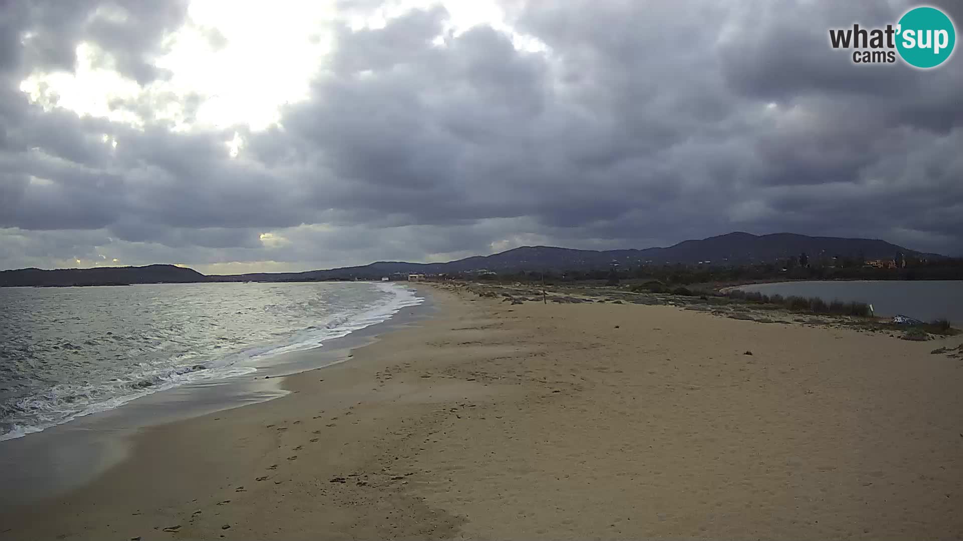 Olbia spletna kamera plaža Le Saline – Sardinija – Italija