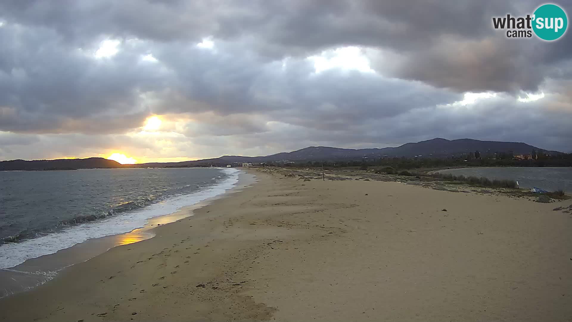 Olbia live webcam Le Saline beach – Sardinia