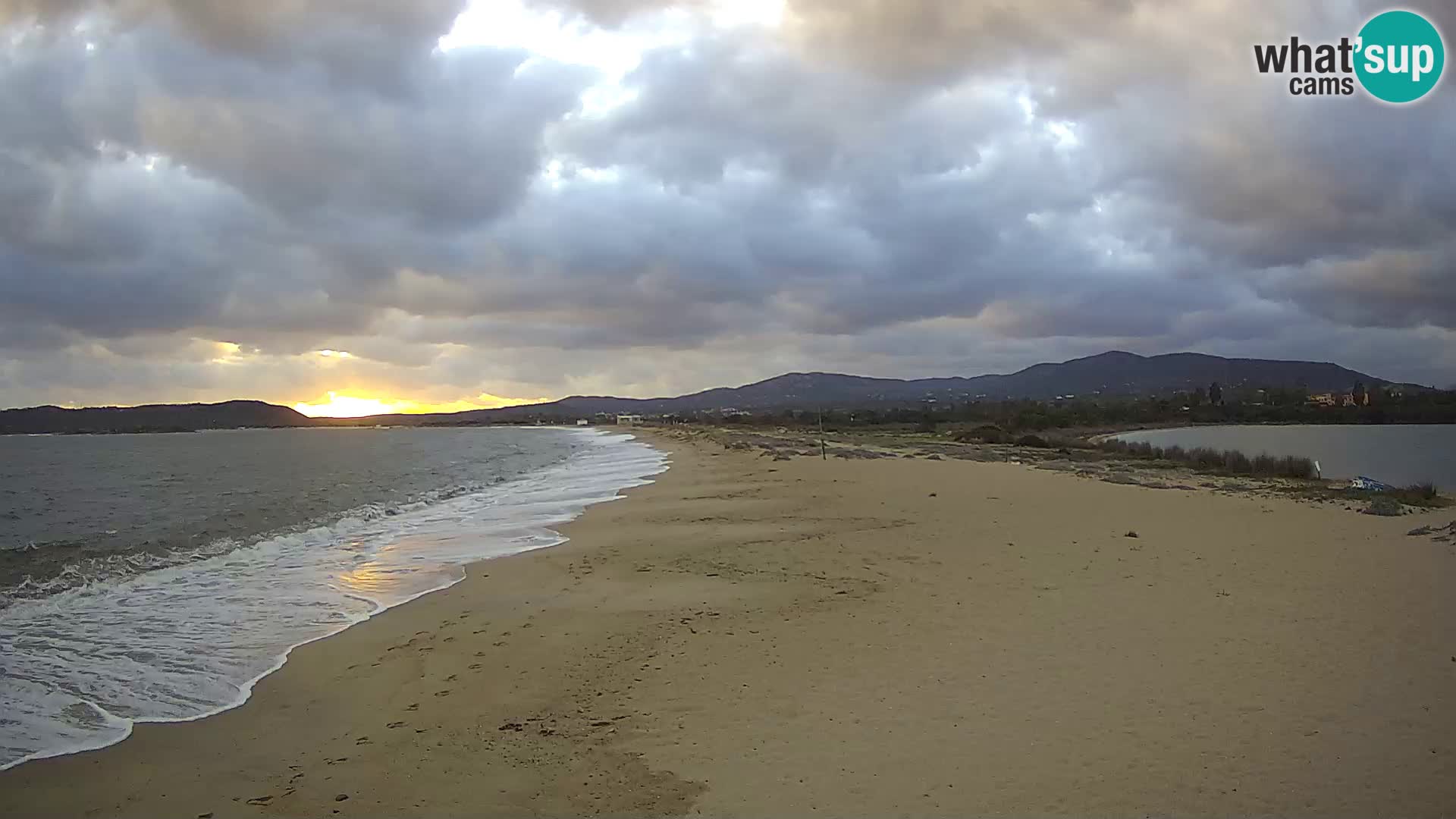 Olbia camera en vivo playa Le Saline – Cerdeña – Italia