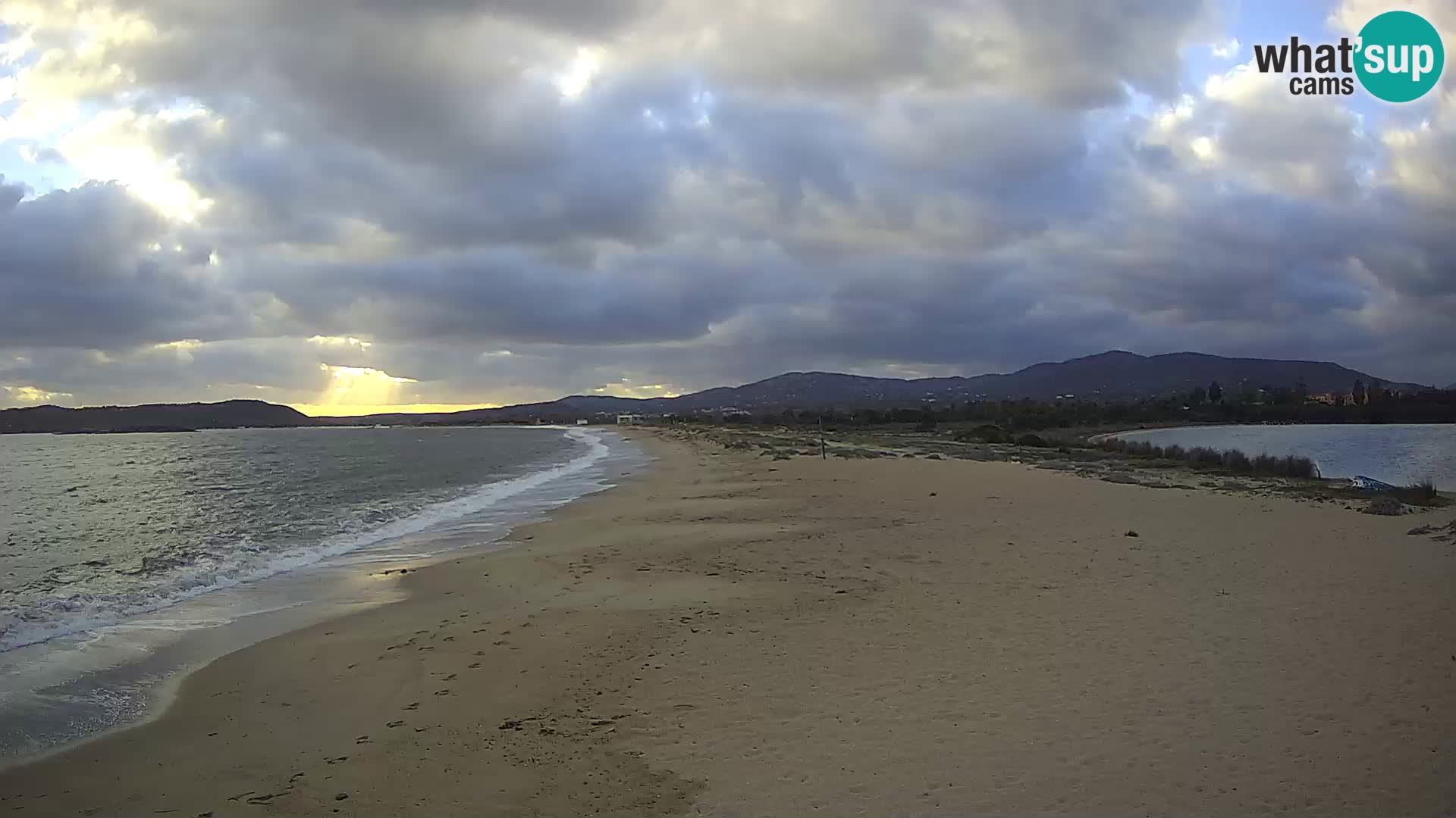 Olbia live webcam Le Saline beach – Sardinia